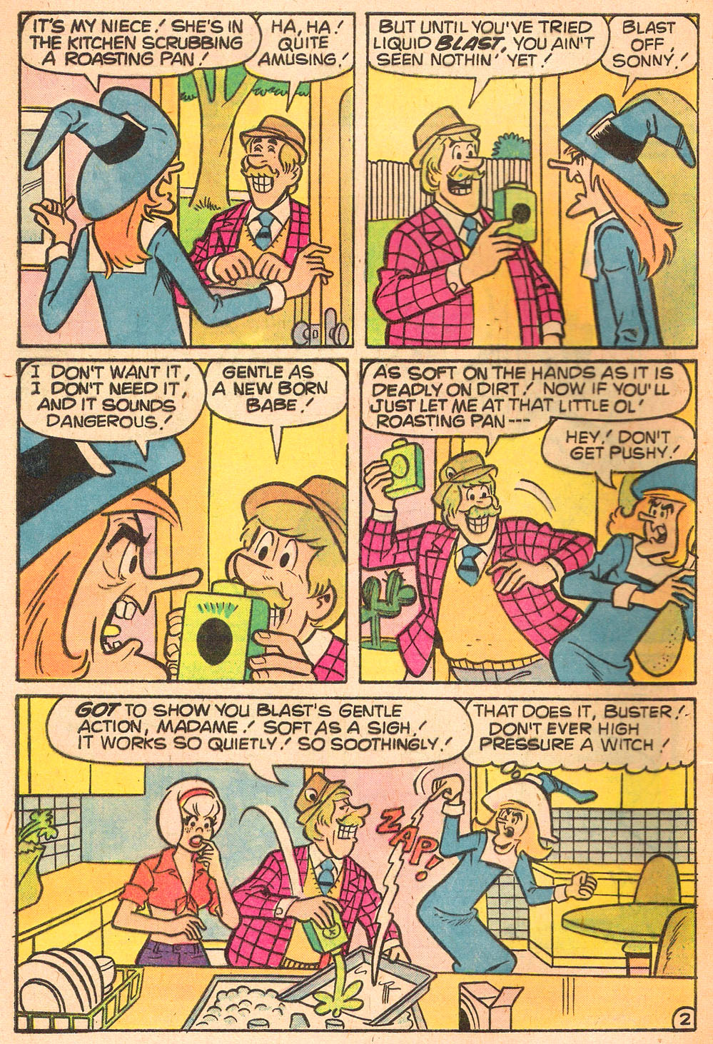 Read online Sabrina The Teenage Witch (1971) comic -  Issue #47 - 3
