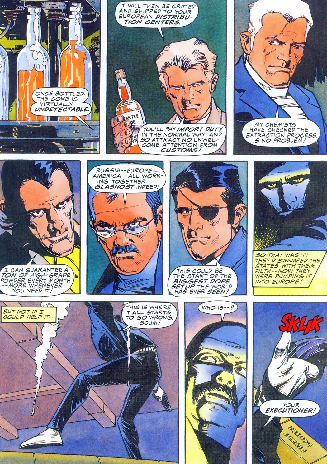 Read online The Punisher Blood on the Moors comic -  Issue # TPB - 44