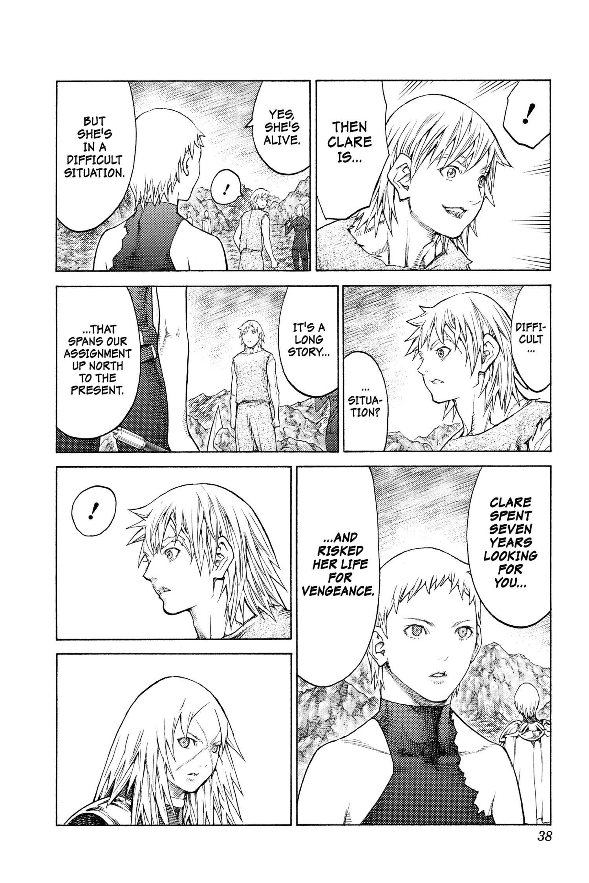 Read online Claymore comic -  Issue #23 - 33