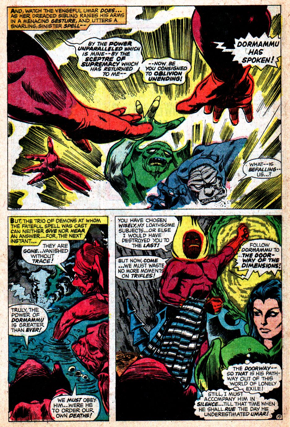 Read online Marvel Masterworks: Doctor Strange comic -  Issue # TPB 3 - 84
