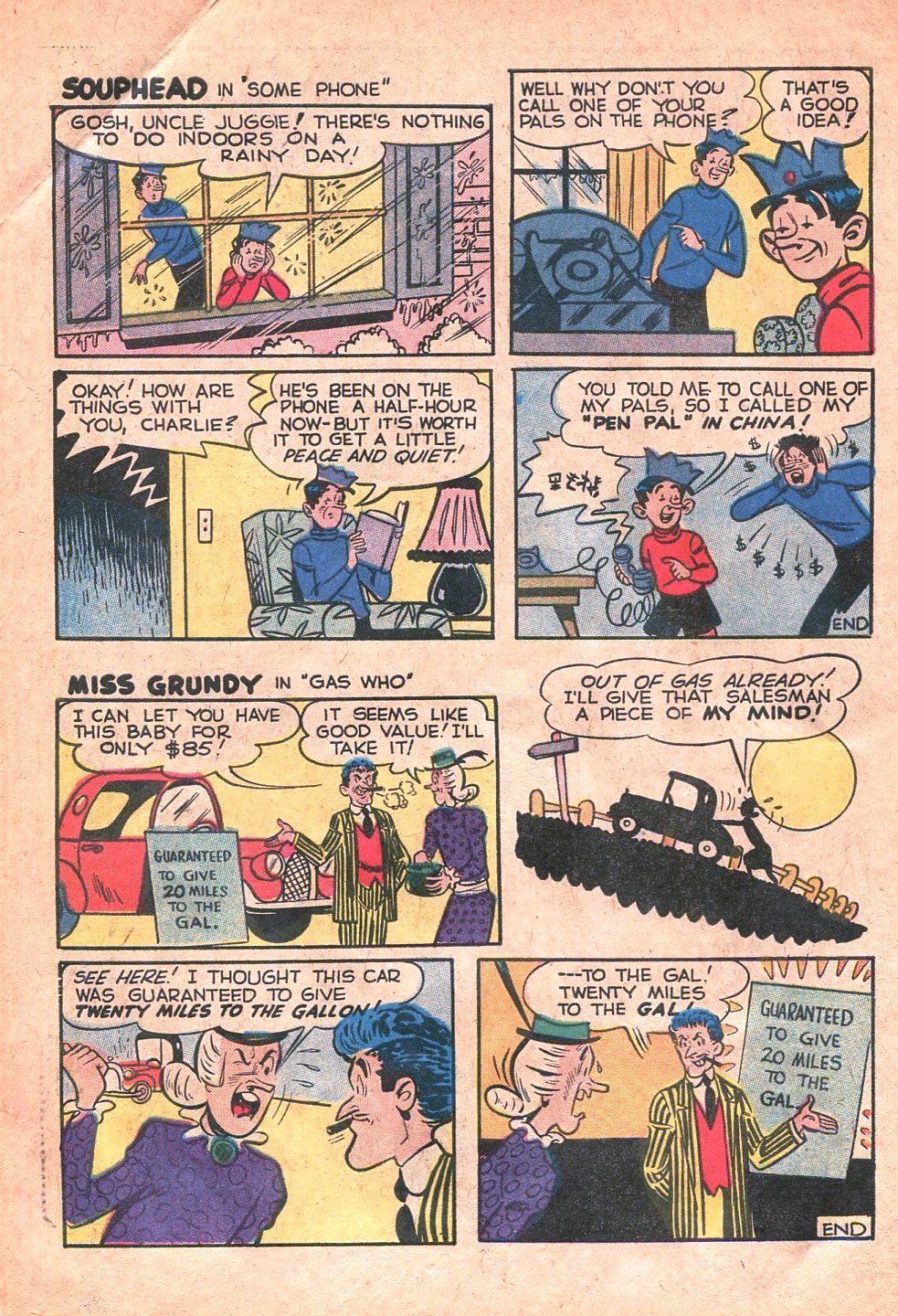 Read online Archie's Joke Book Magazine comic -  Issue #32 - 30