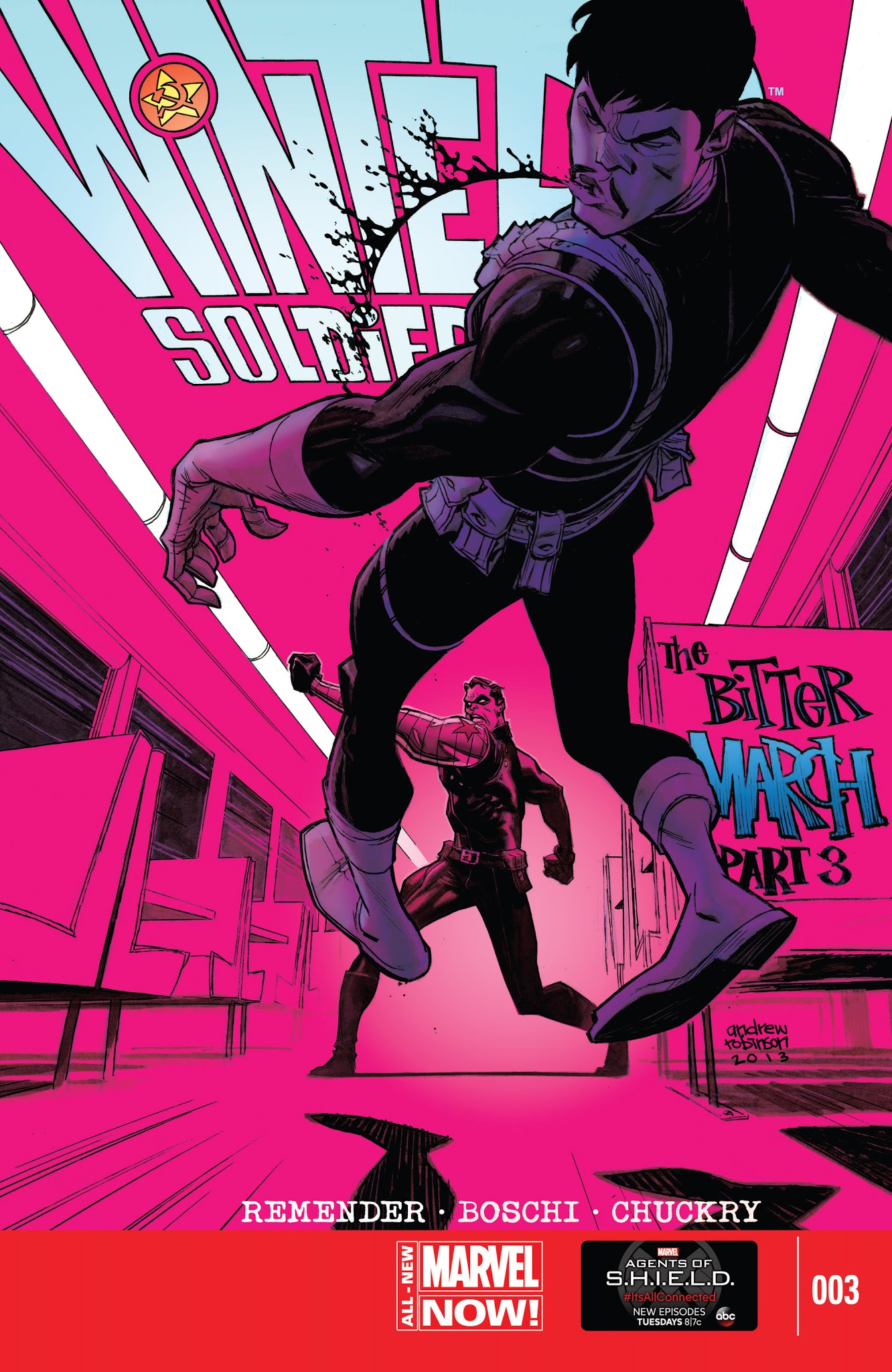 Read online Winter Soldier: The Bitter March comic -  Issue #3 - 1