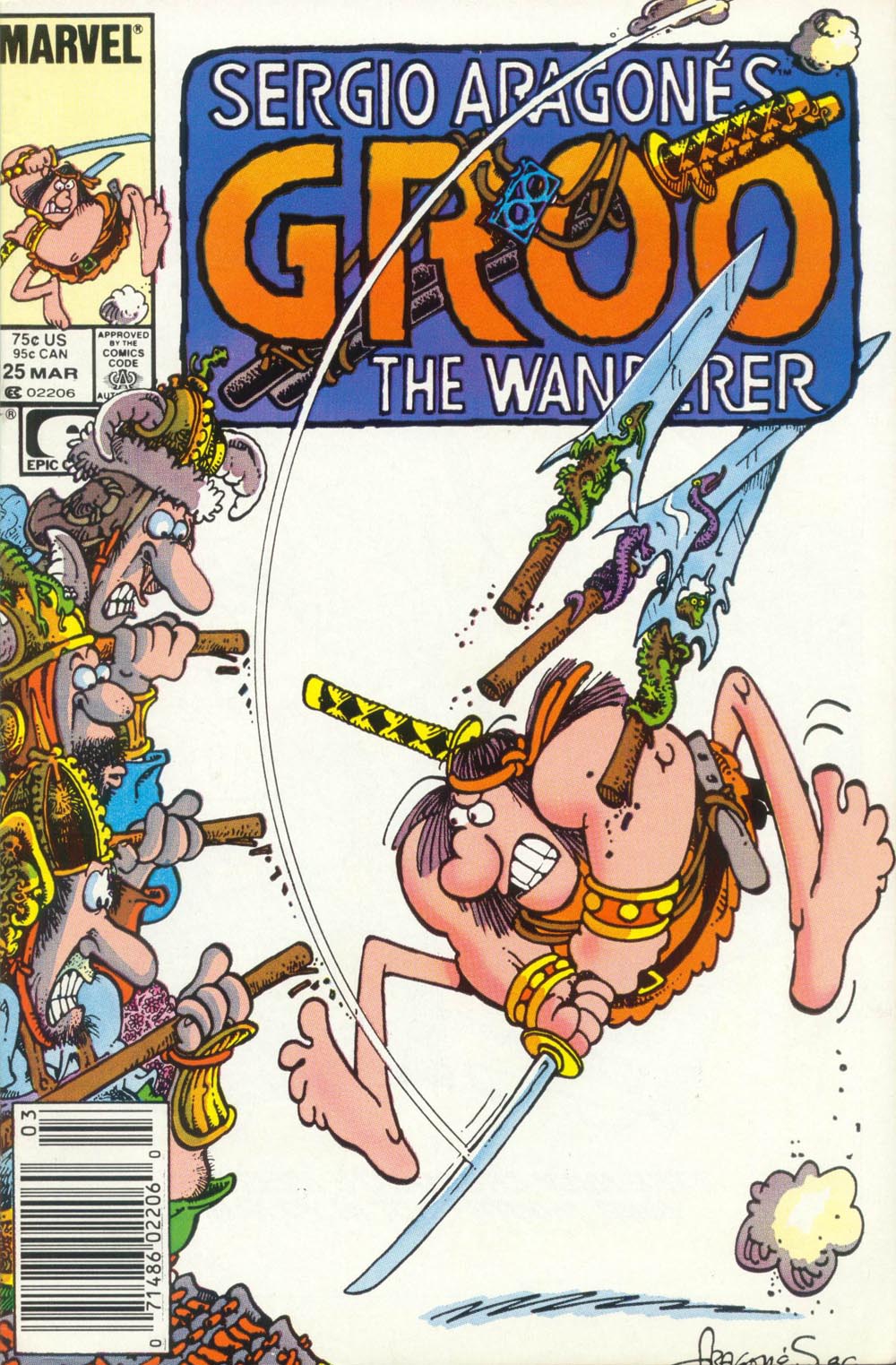 Read online Sergio Aragonés Groo the Wanderer comic -  Issue #25 - 1