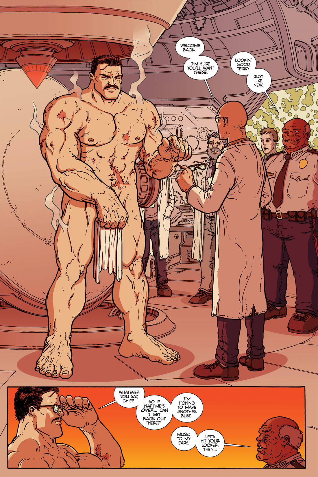 Read online Officer Downe: Bigger, Better, Bastard Edition comic -  Issue # TPB - 20