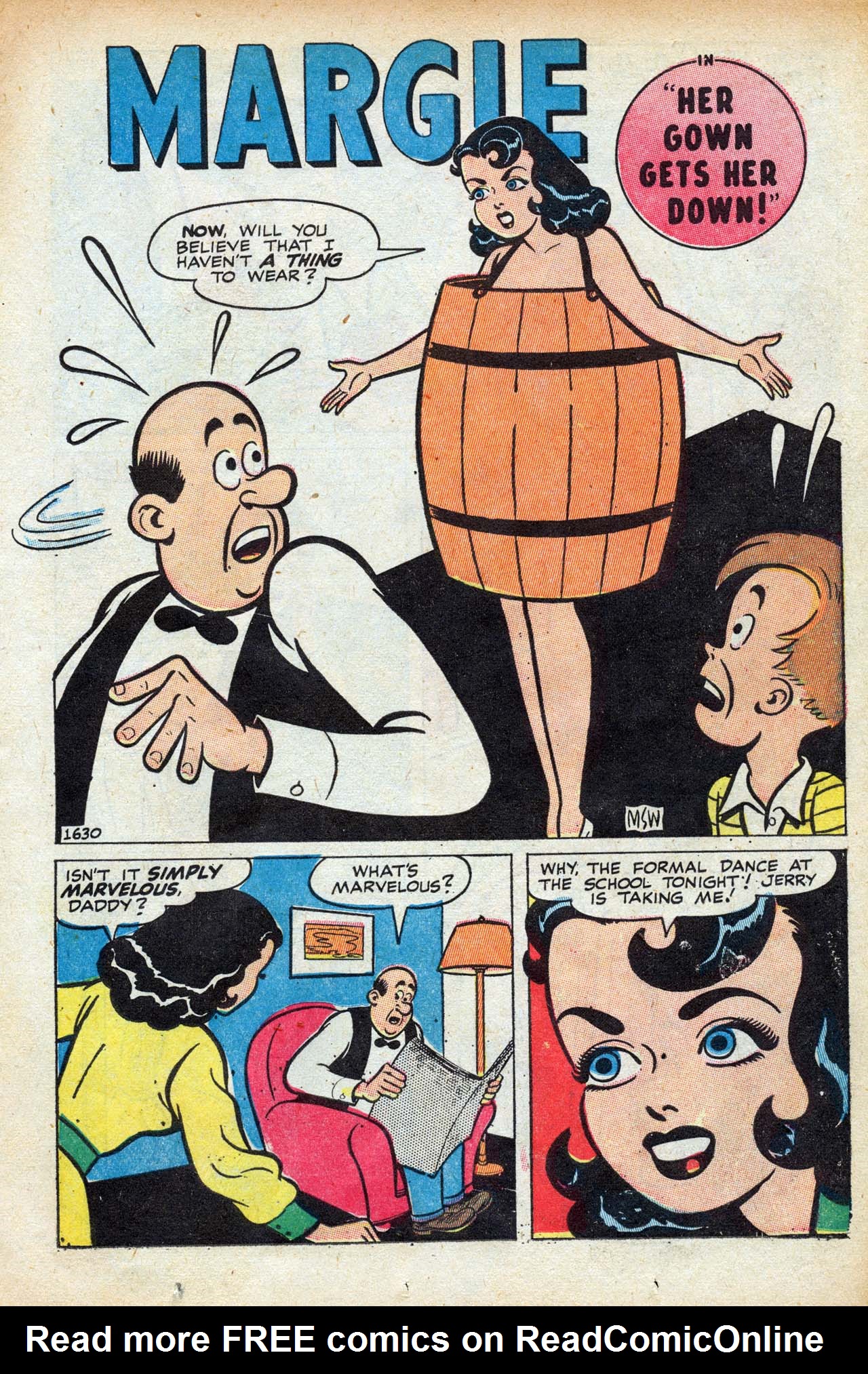 Read online Willie Comics (1946) comic -  Issue #11 - 17
