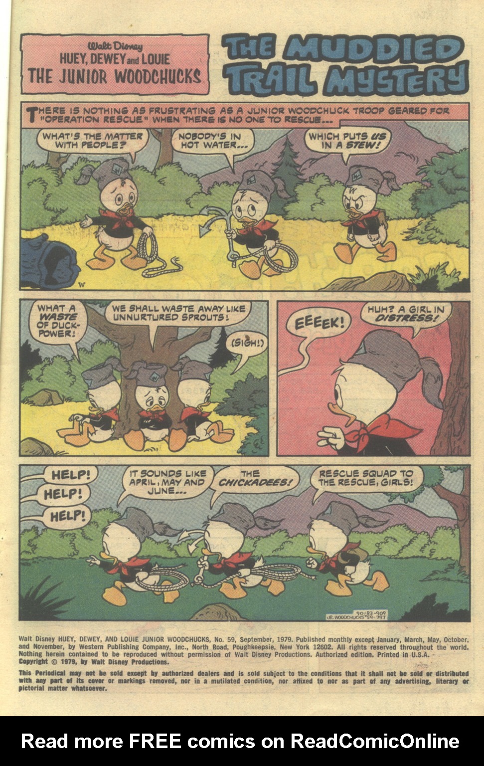 Read online Huey, Dewey, and Louie Junior Woodchucks comic -  Issue #59 - 3