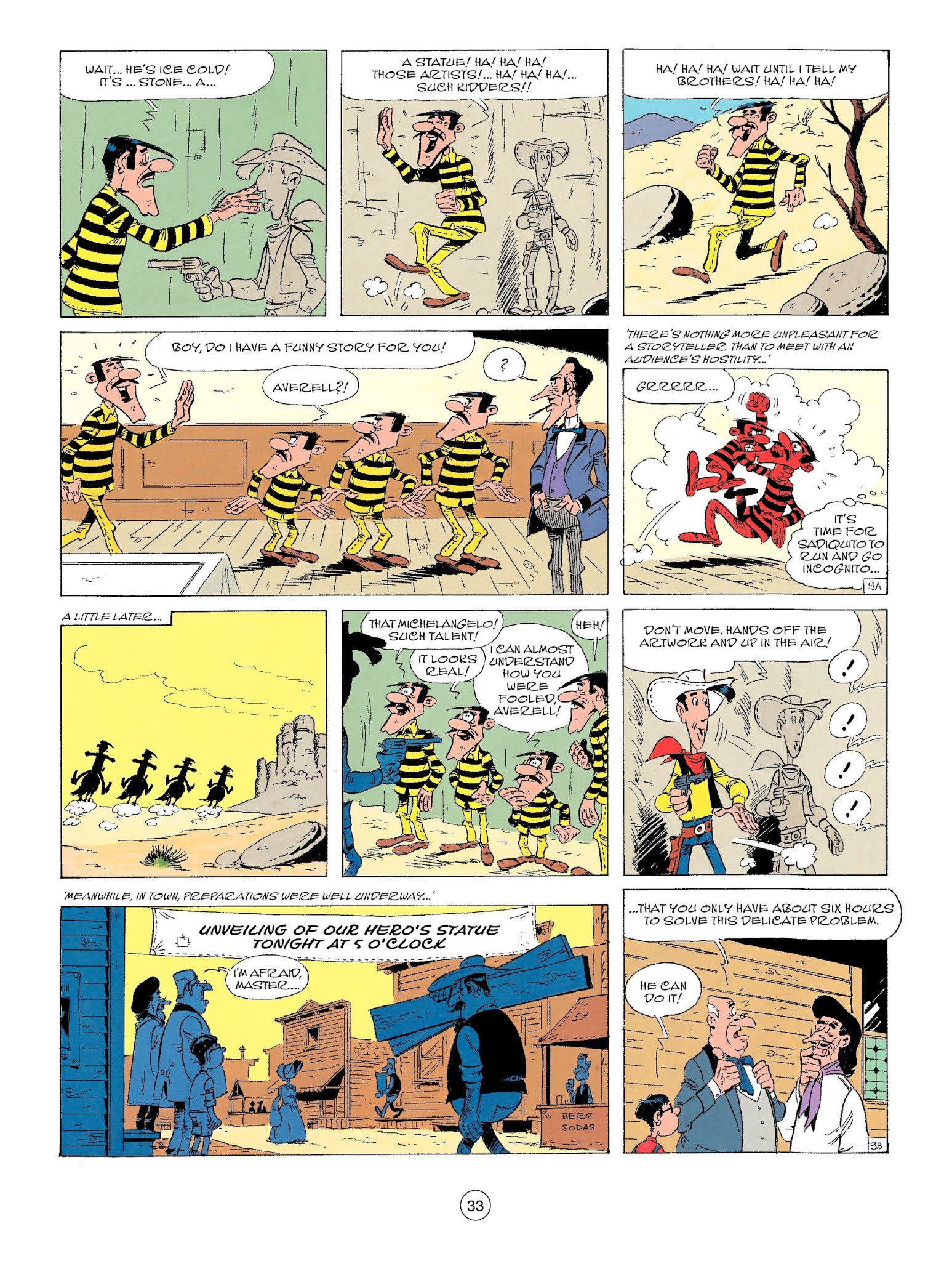 Read online A Lucky Luke Adventure comic -  Issue #62 - 35
