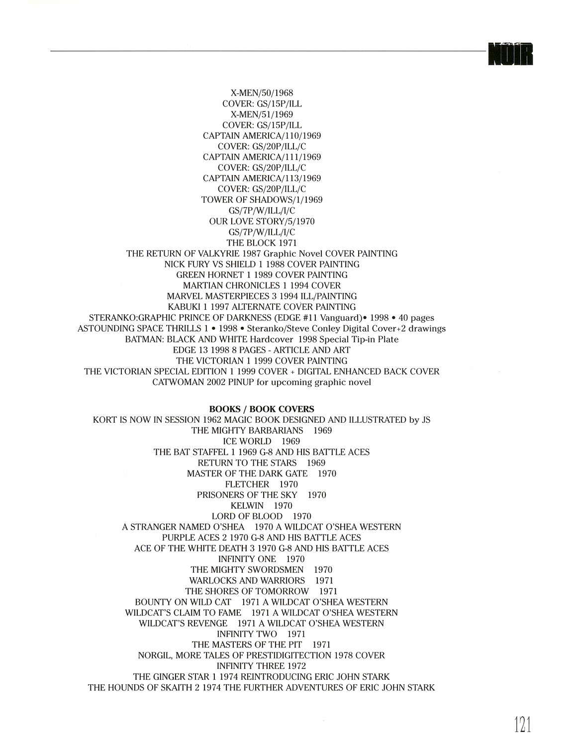 Read online Steranko: Arte Noir comic -  Issue # TPB (Part 2) - 21