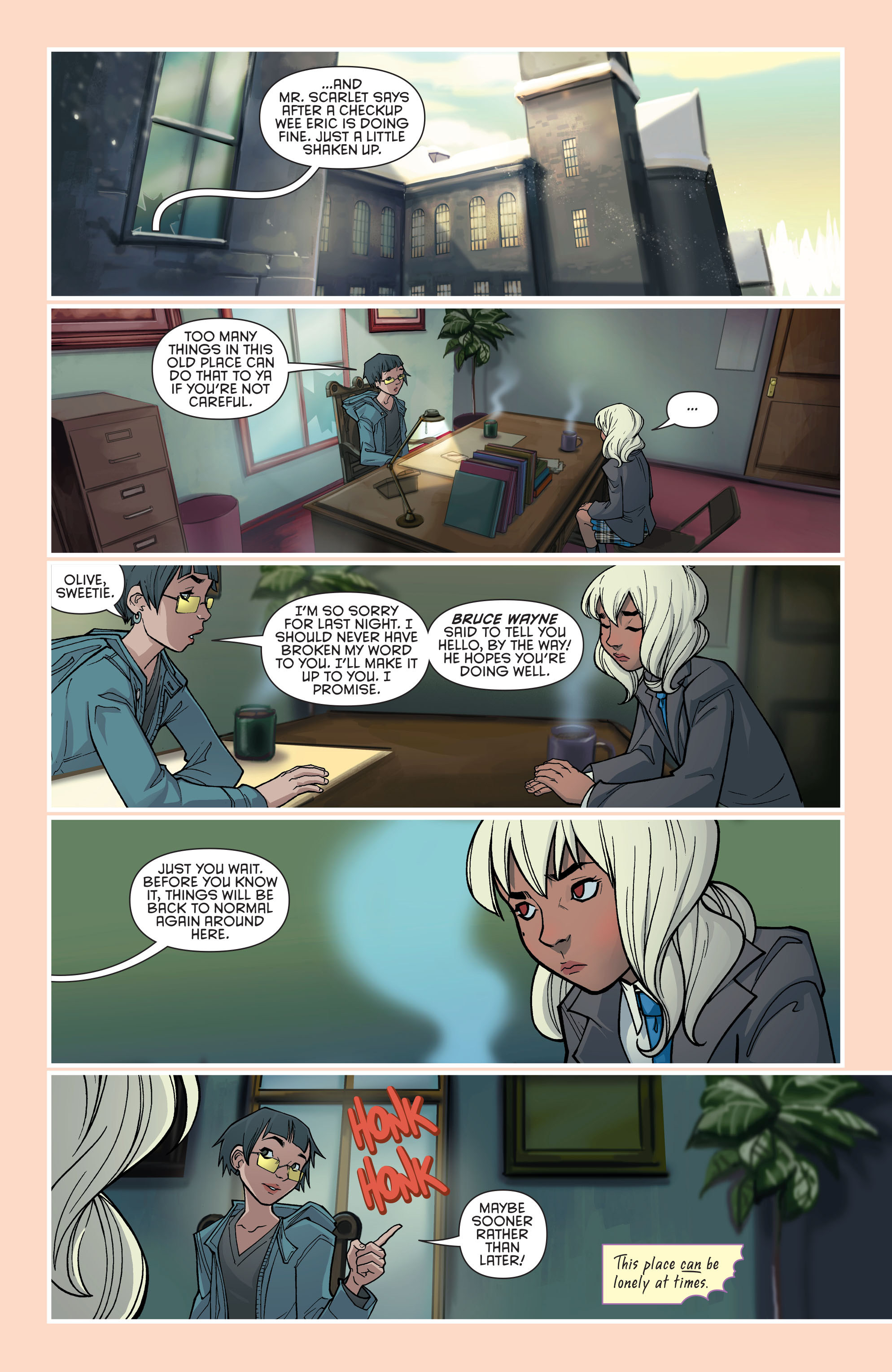 Read online Gotham Academy: Second Semester comic -  Issue #1 - 20