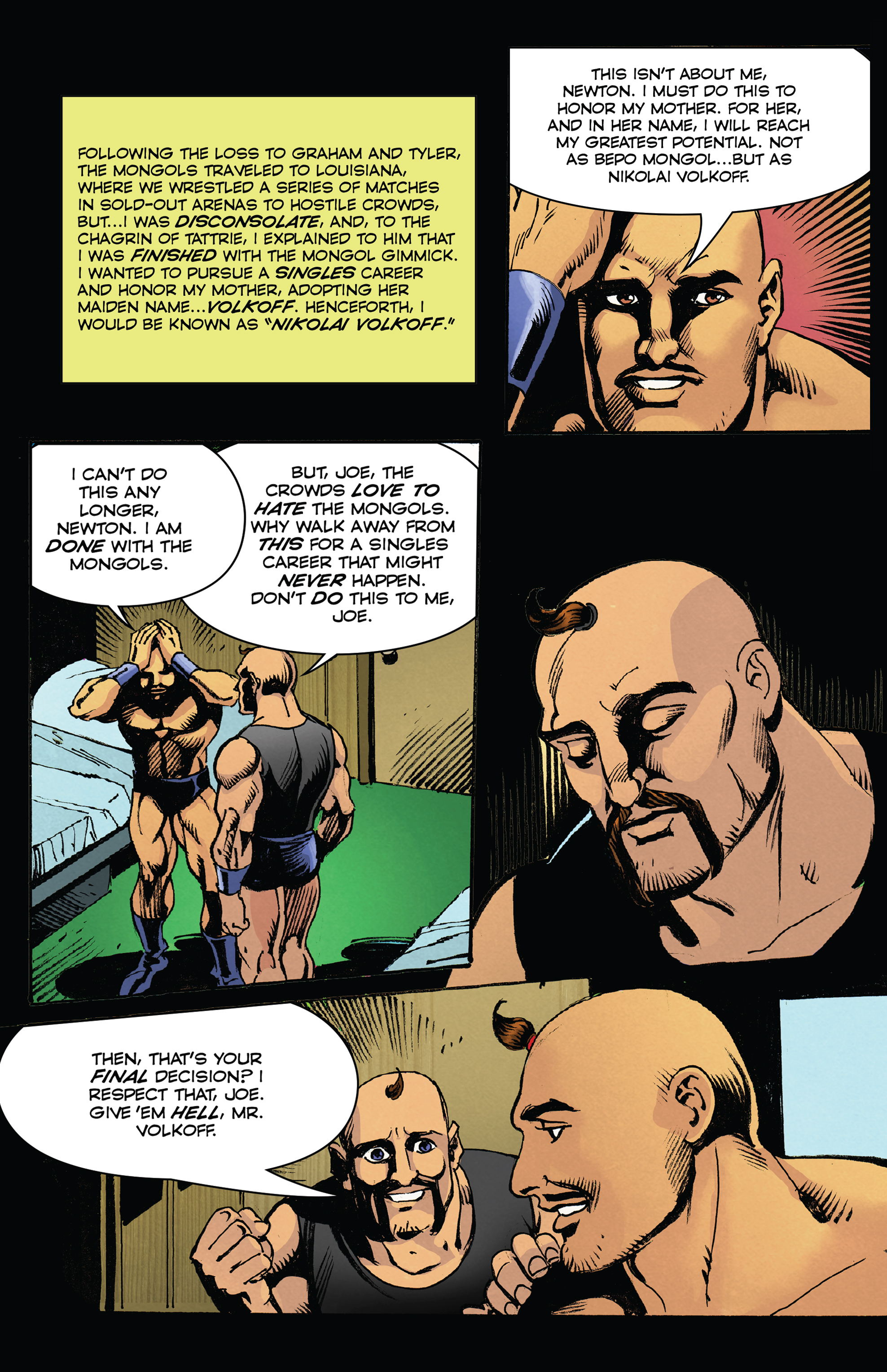 Read online Turnbuckle Titans: Nikolai Volkoff comic -  Issue #2 - 23