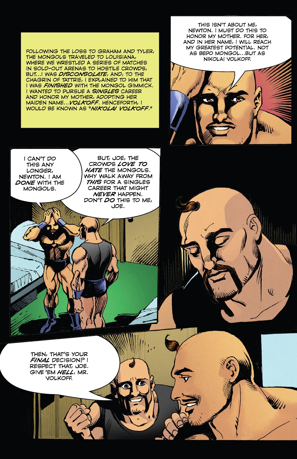 Turnbuckle Titans: Nikolai Volkoff issue 2 - Page 23