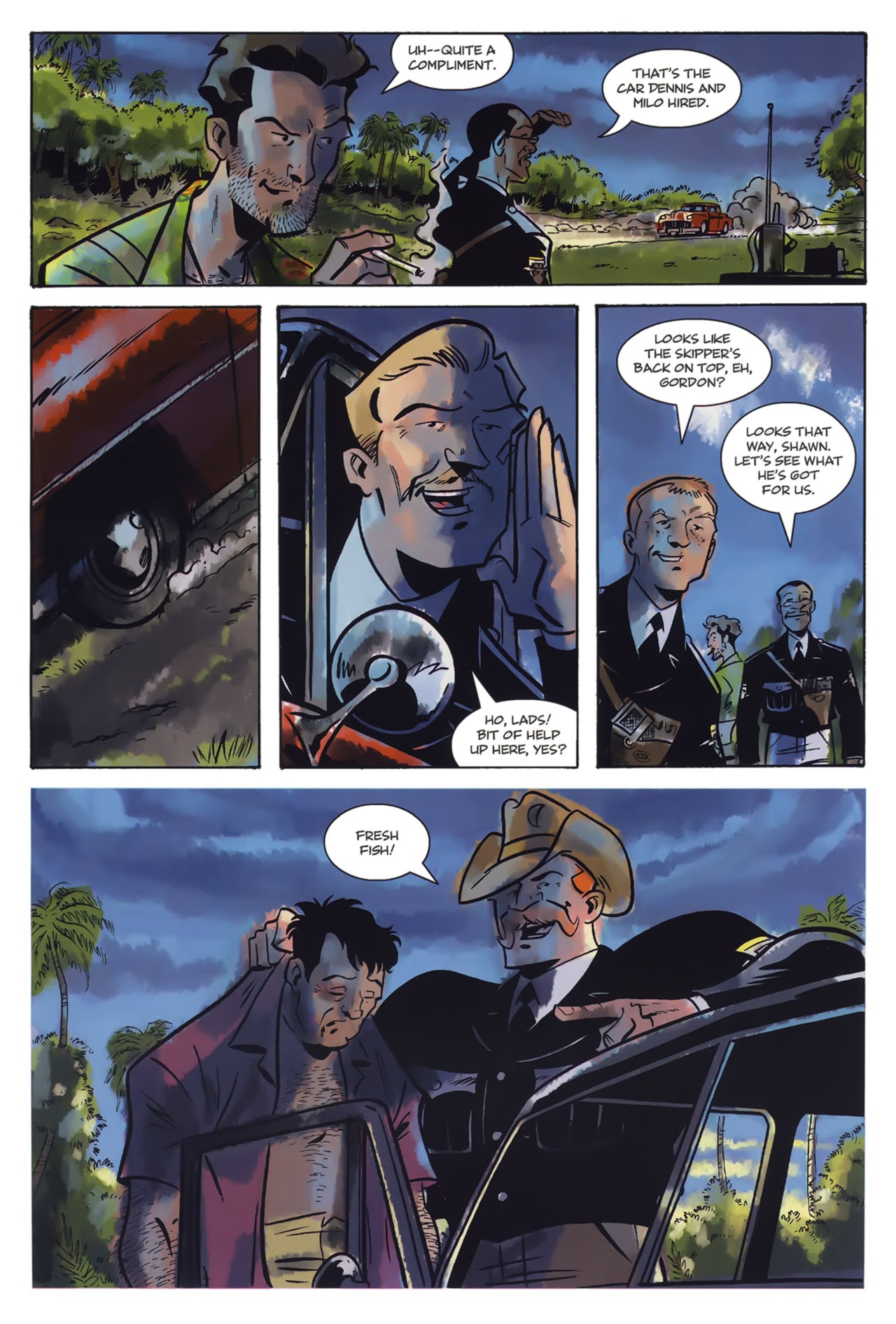 Read online Hawaiian Dick: Screaming Black Thunder comic -  Issue #5 - 14