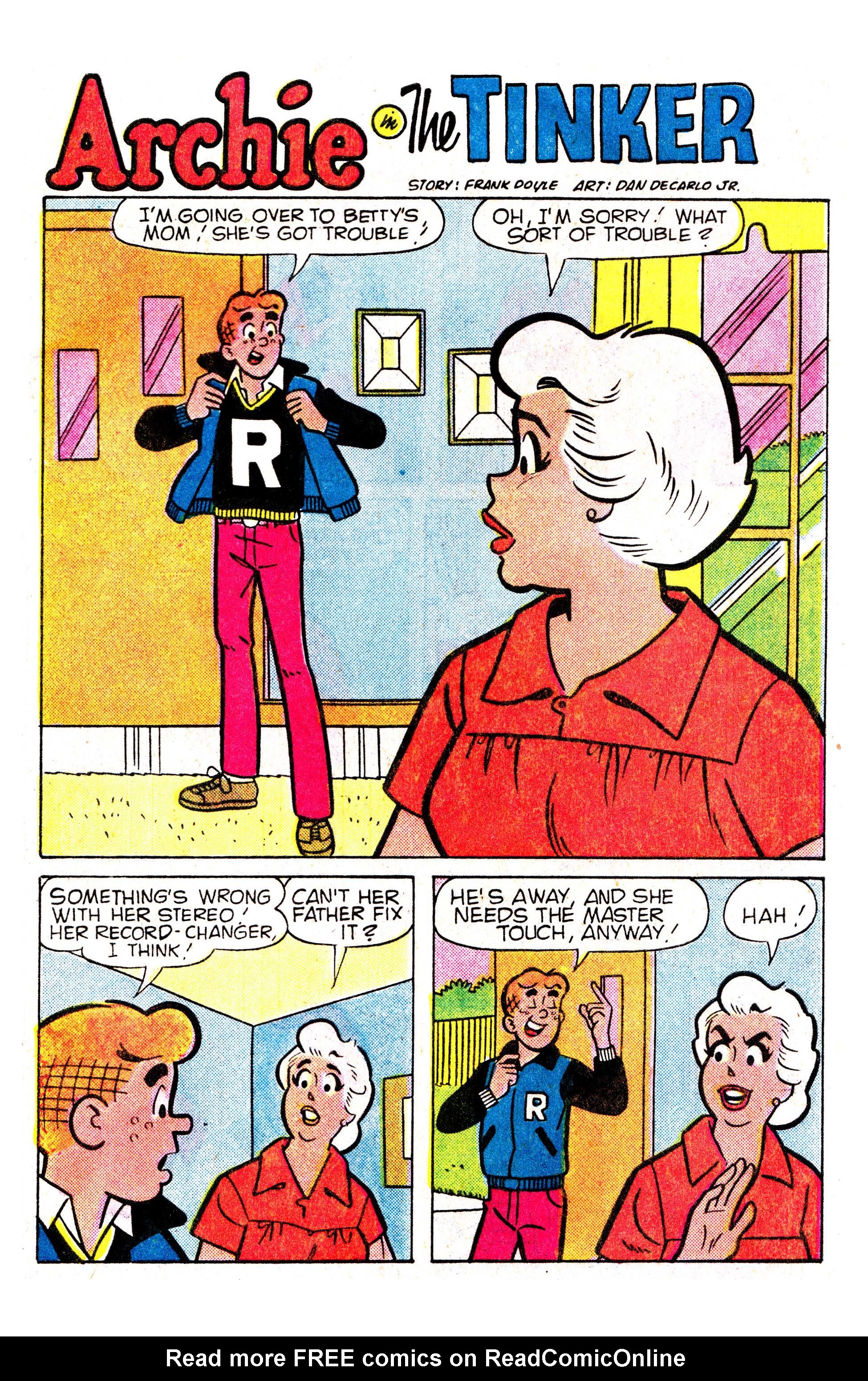 Read online Archie (1960) comic -  Issue #312 - 21