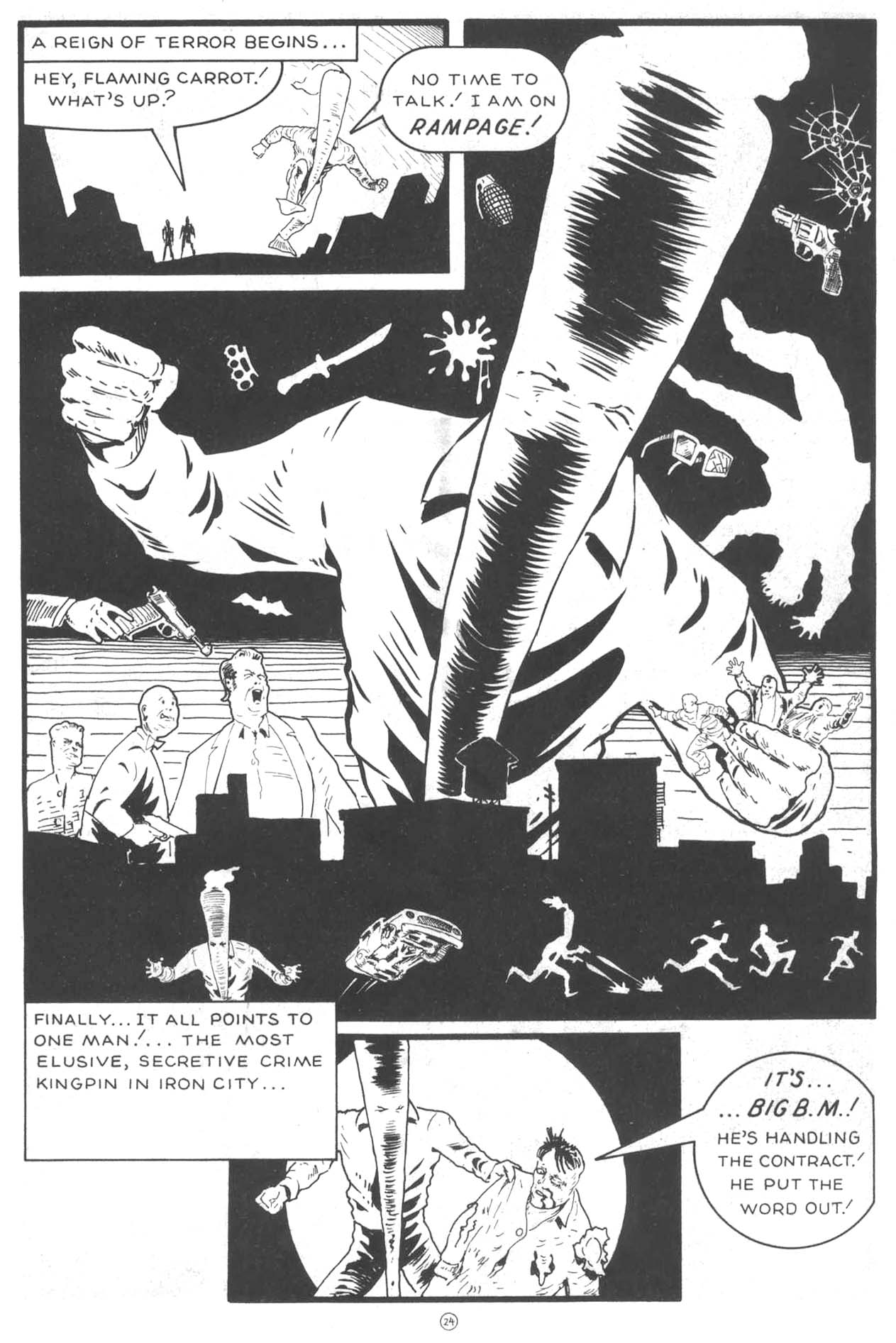 Read online Flaming Carrot Comics (1984) comic -  Issue #14 - 27