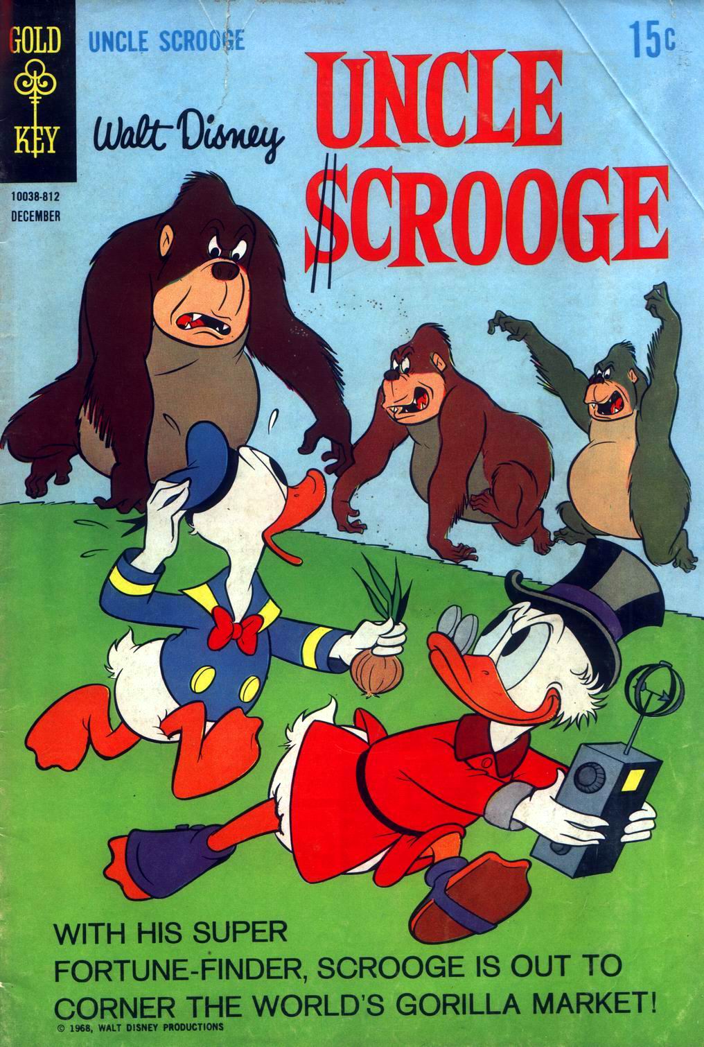 Read online Uncle Scrooge (1953) comic -  Issue #78 - 1