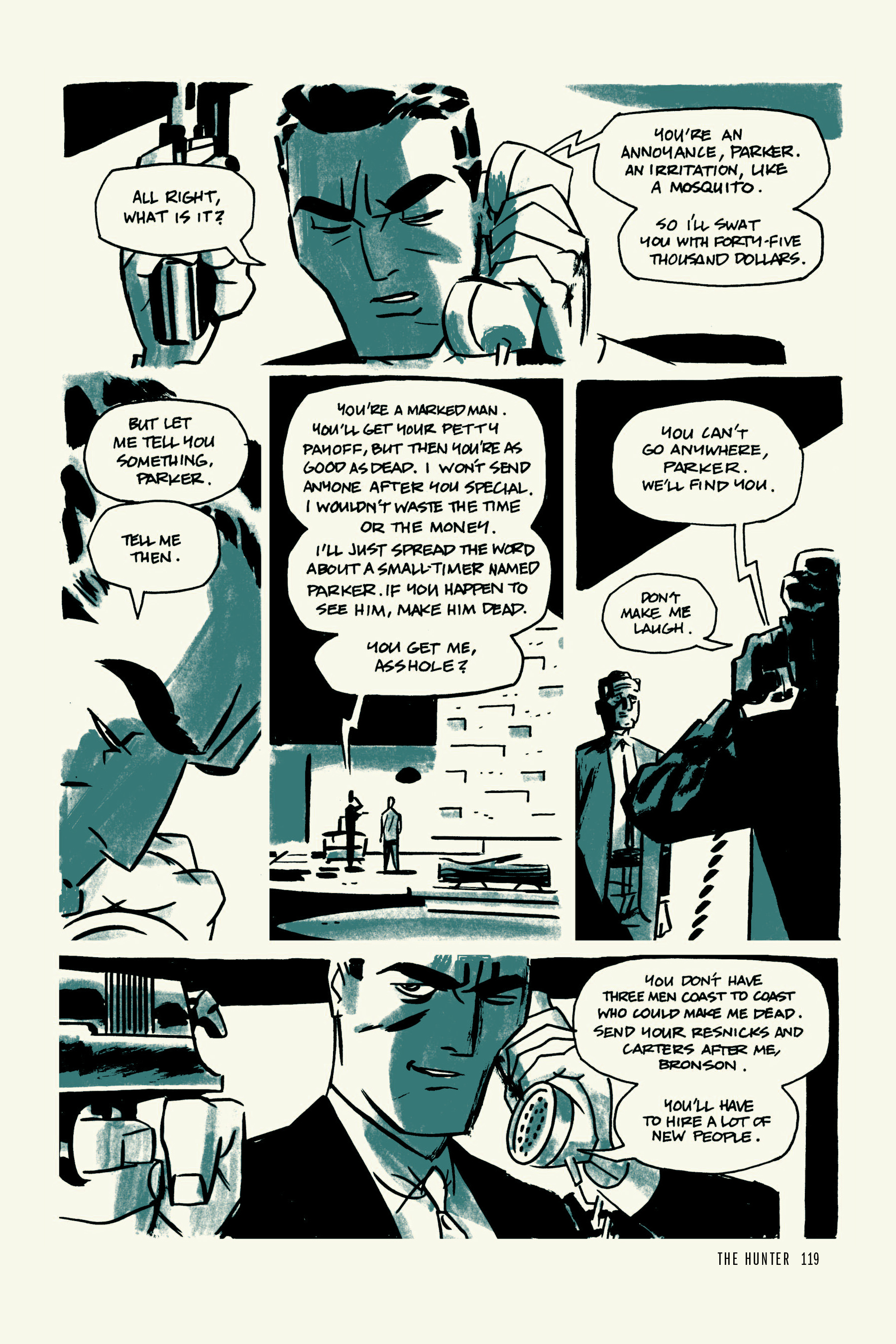 Read online Richard Stark's Parker comic -  Issue #1 - 117