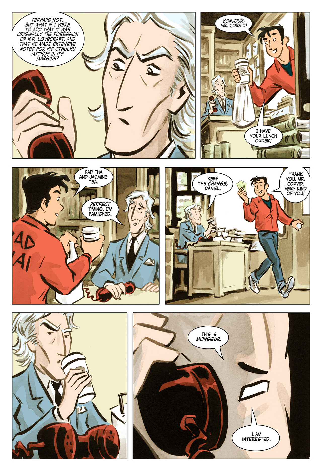 Read online Bandette (2012) comic -  Issue #1 - 8