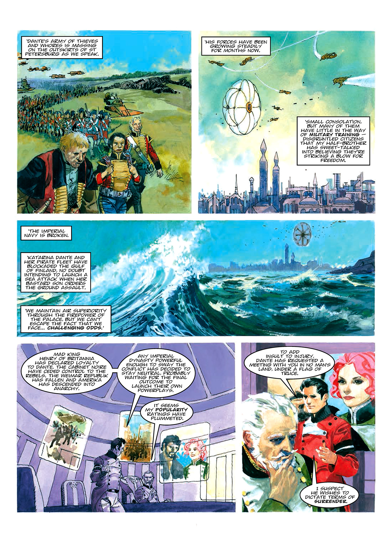 Read online Nikolai Dante comic -  Issue # TPB 10 - 33