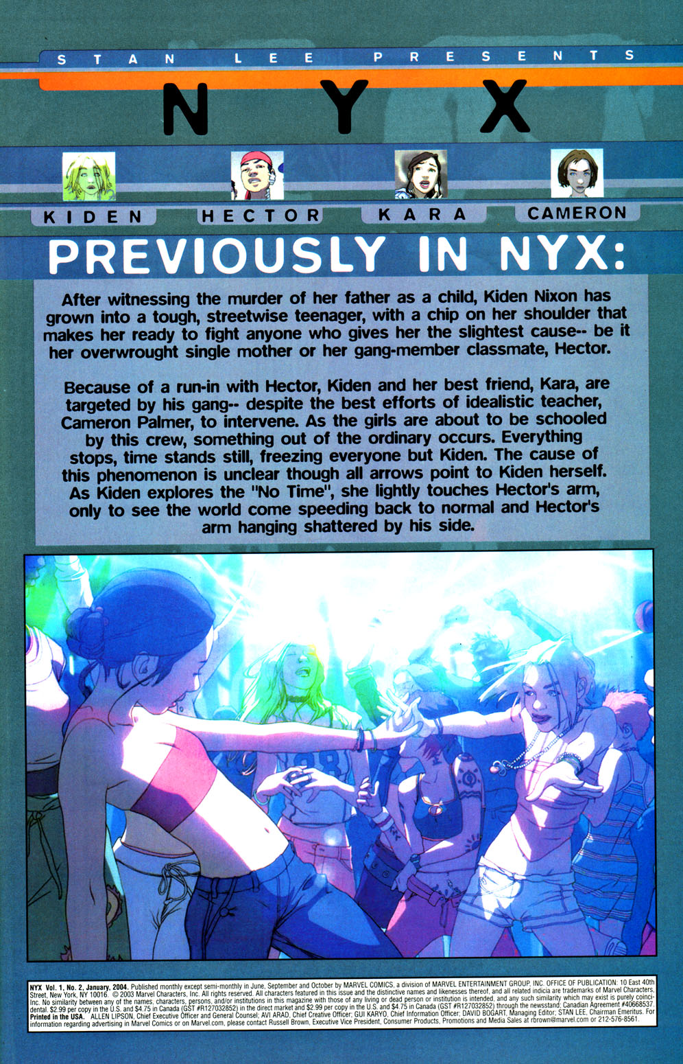 Read online NYX comic -  Issue #2 - 2
