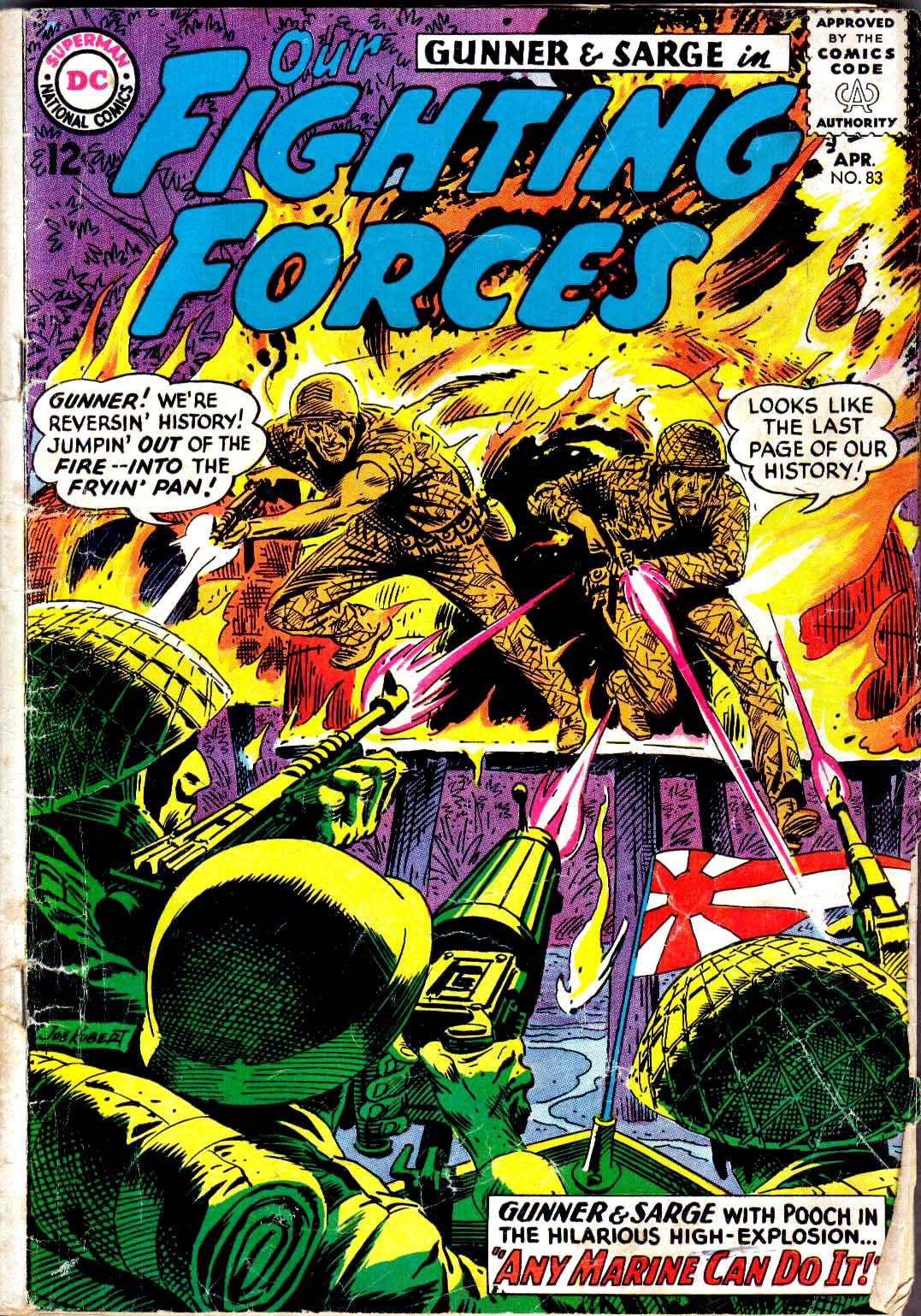 Read online Our Fighting Forces comic -  Issue #83 - 1