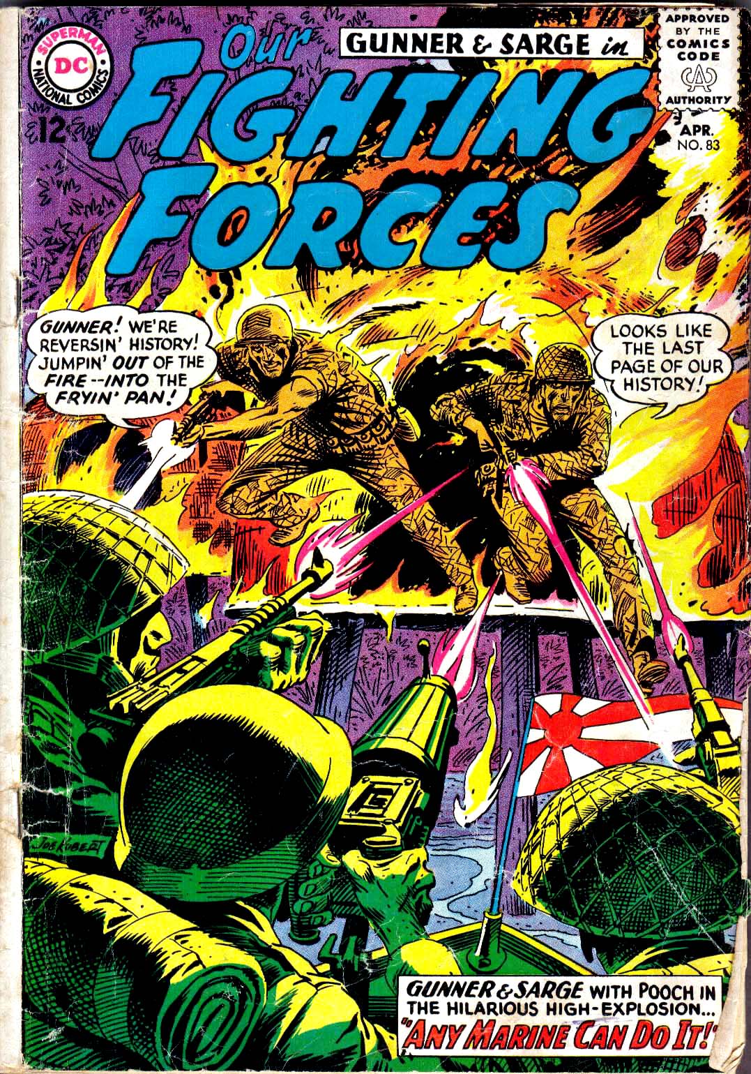 Our Fighting Forces (1954) issue 83 - Page 1