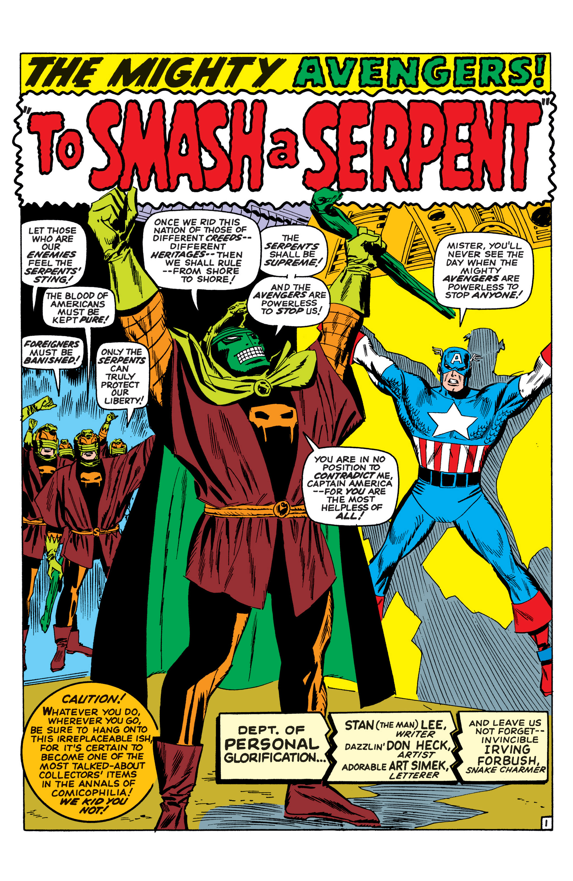 Read online Marvel Masterworks: The Avengers comic -  Issue # TPB 4 (Part 1) - 52