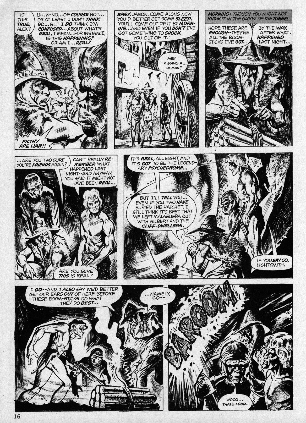 Read online Planet of the Apes comic -  Issue #19 - 16