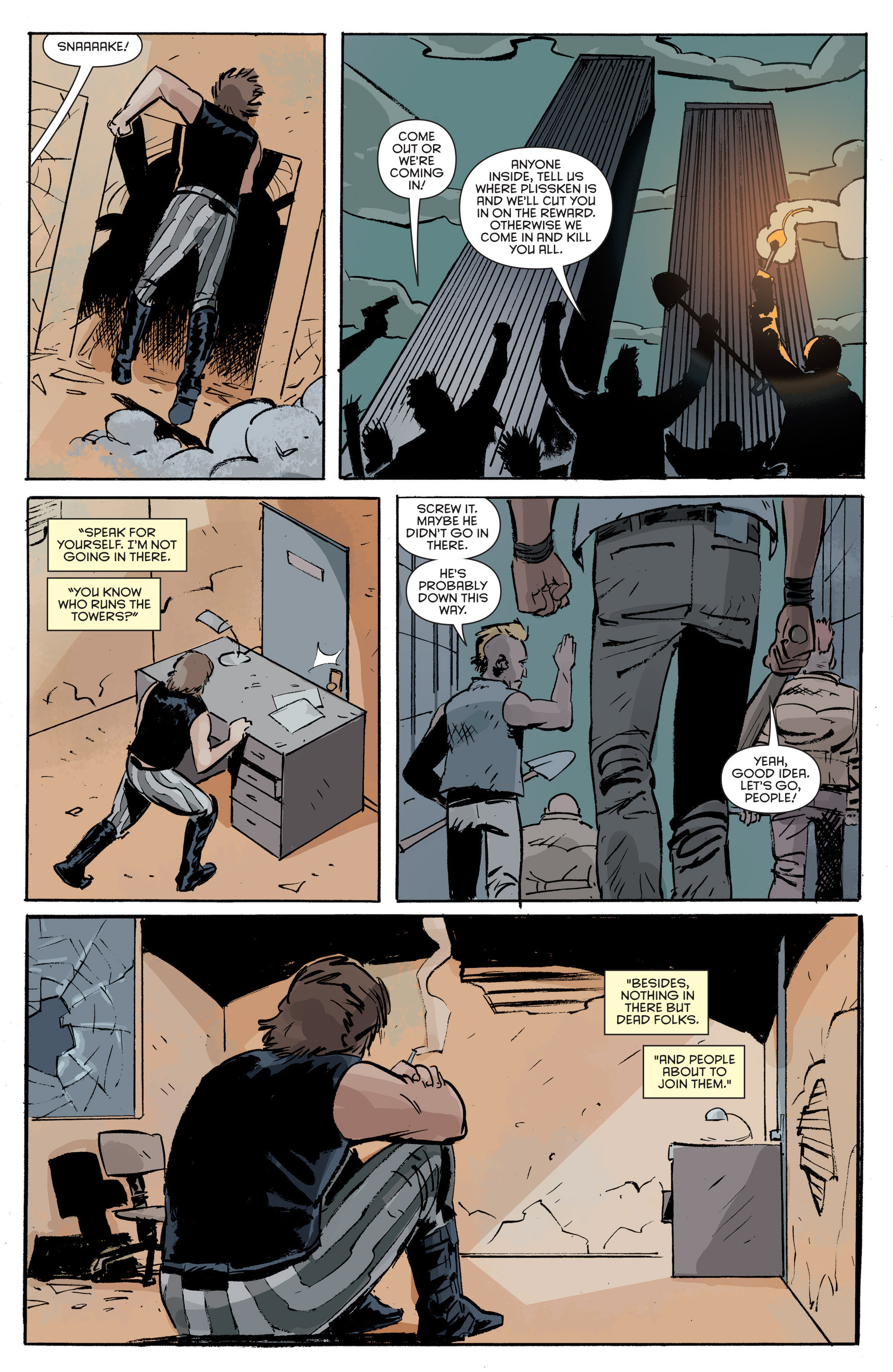 Read online Escape from New York comic -  Issue #10 - 11