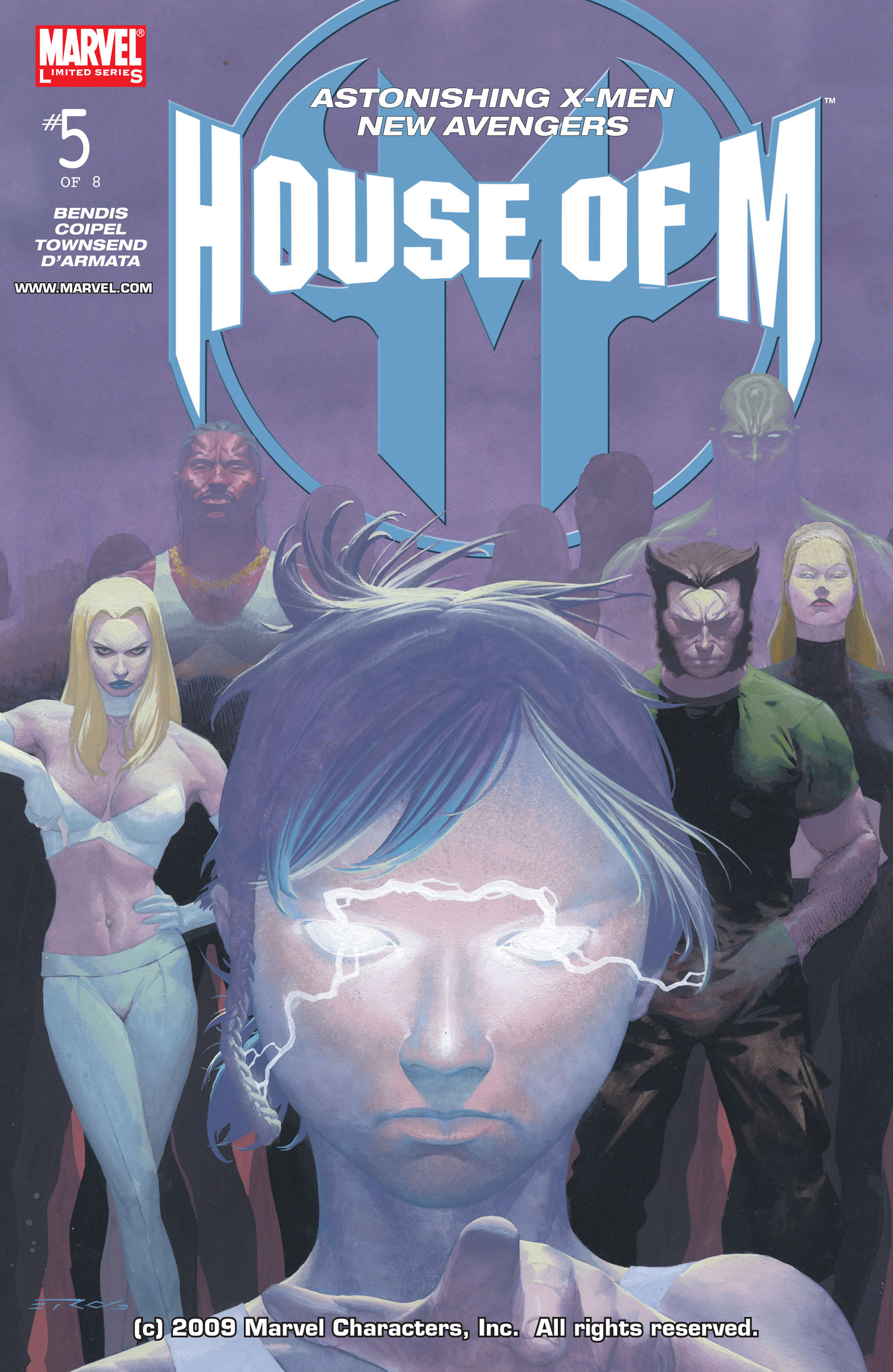 Read online House of M (2005) comic -  Issue #5 - 1