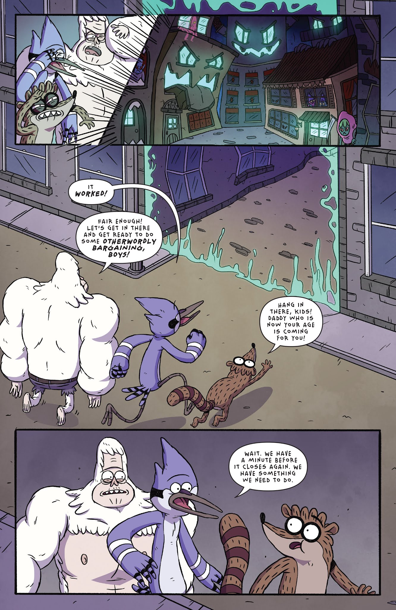 Read online Regular Show: 25 Years Later comic -  Issue #2 - 18