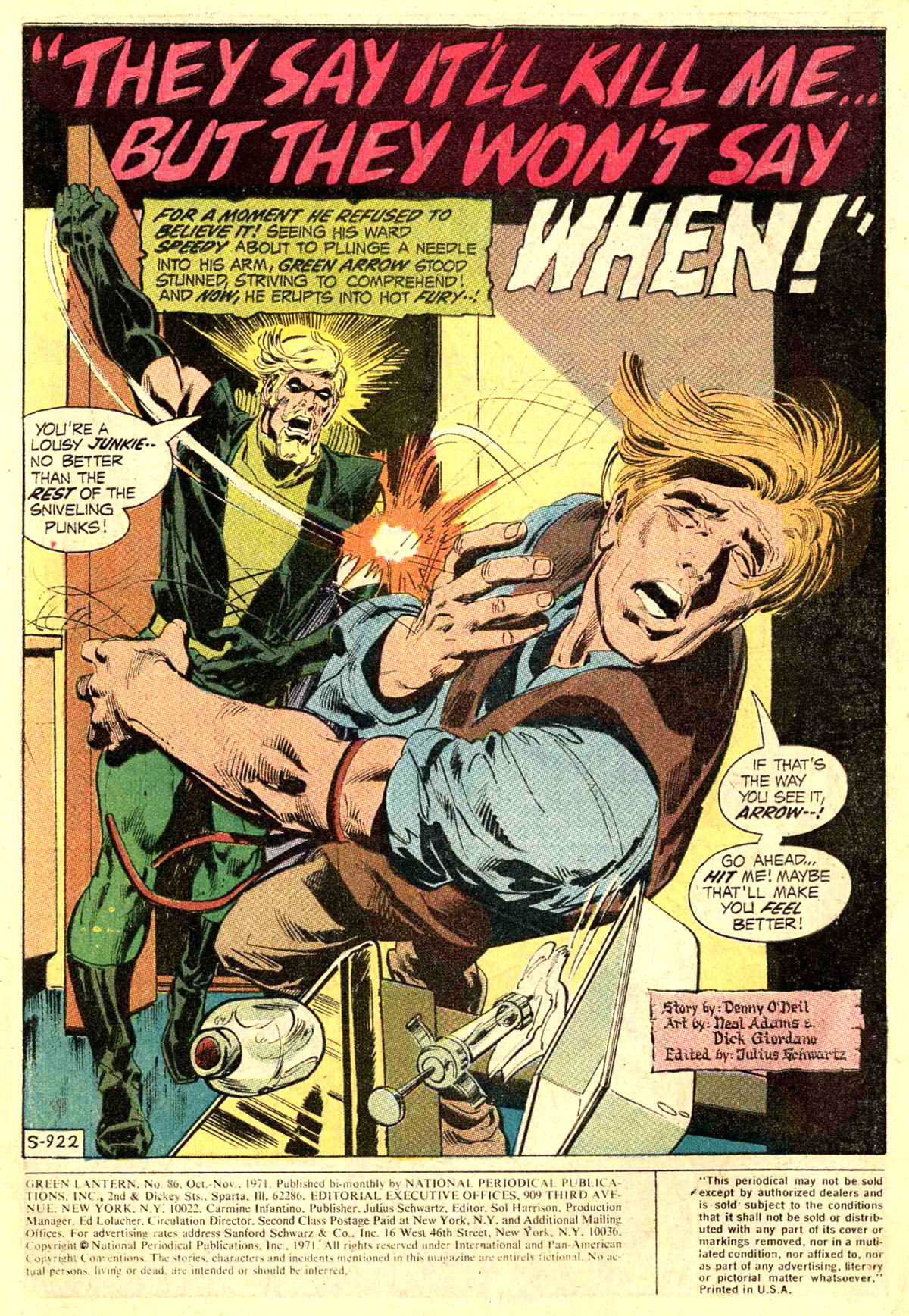 Read online Green Lantern (1960) comic -  Issue #86 - 3