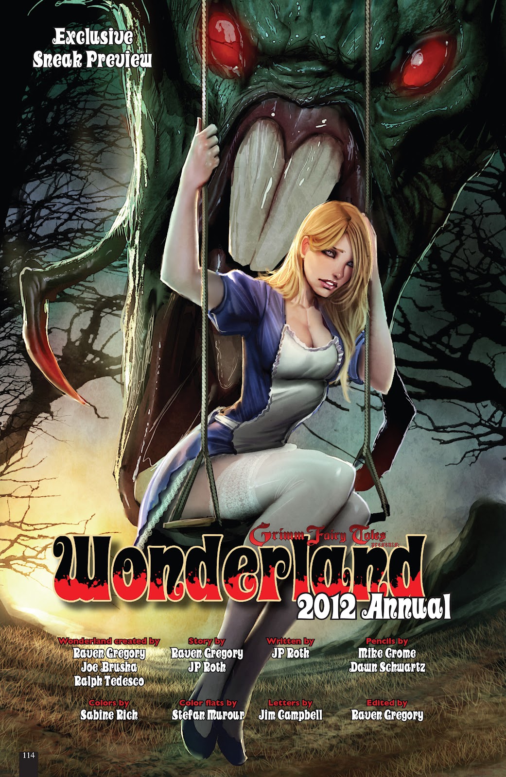 Grimm Fairy Tales presents Call of Wonderland issue TPB - Page 112
