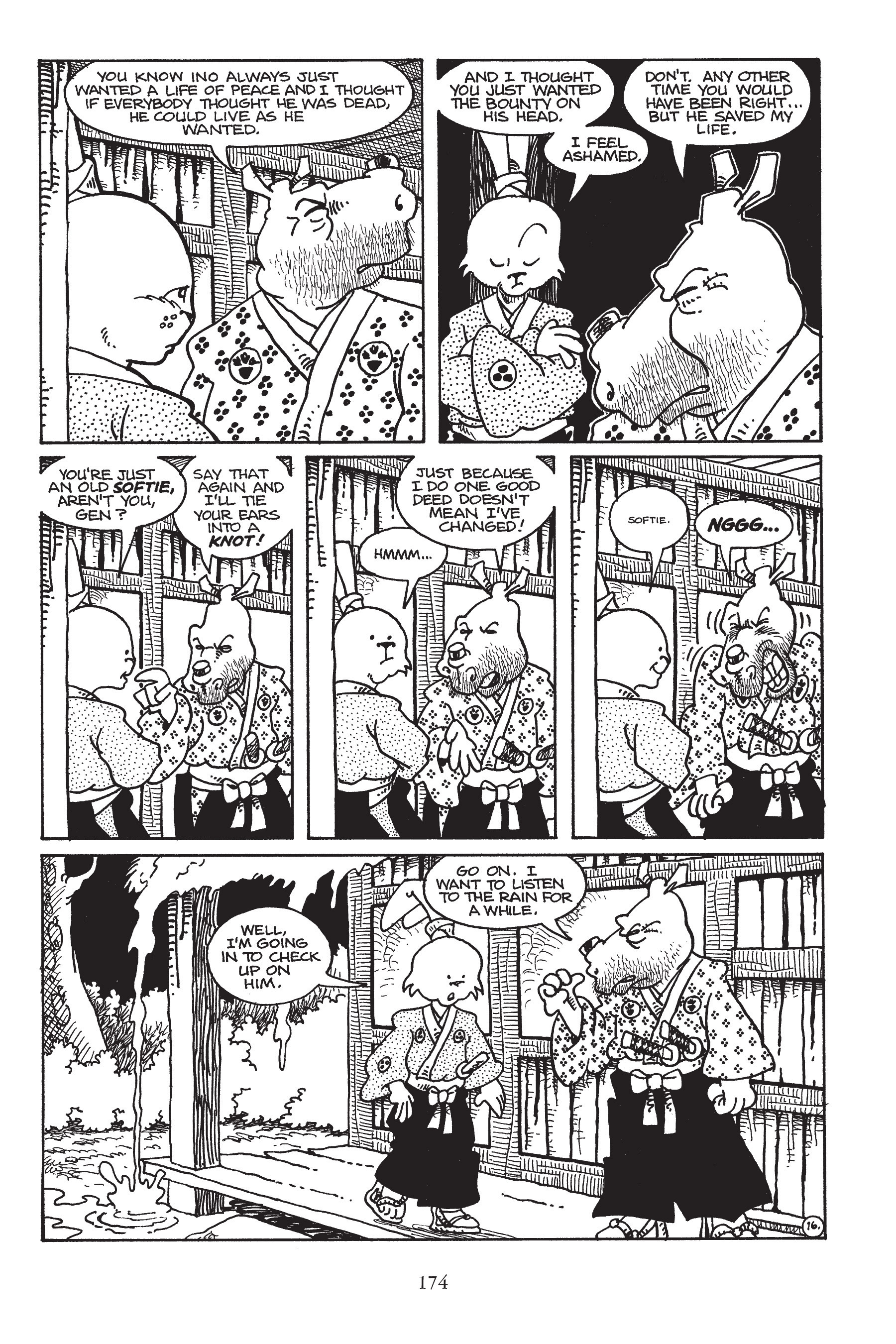 Read online Usagi Yojimbo (1987) comic -  Issue # _TPB 7 - 165