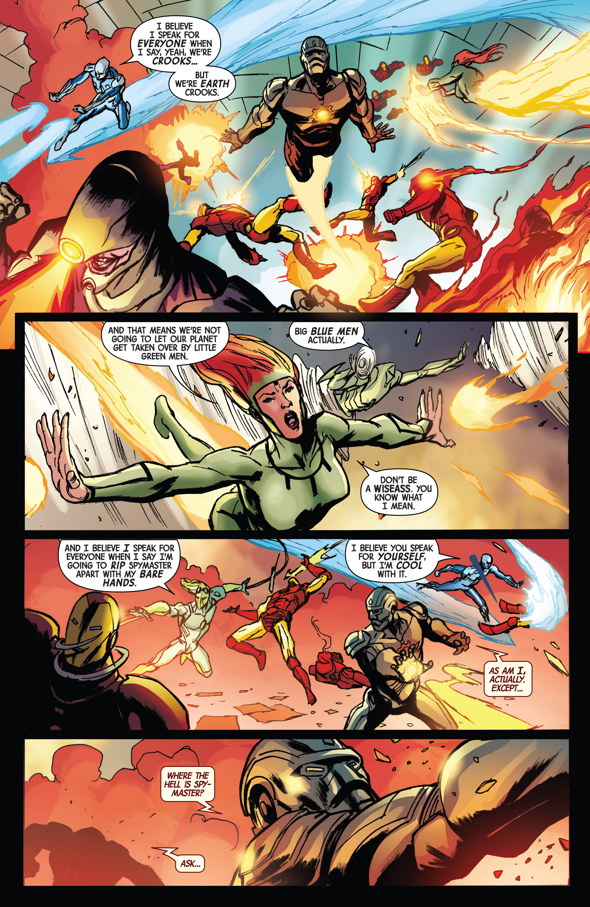 Read online Infinity: Heist comic -  Issue #4 - 10