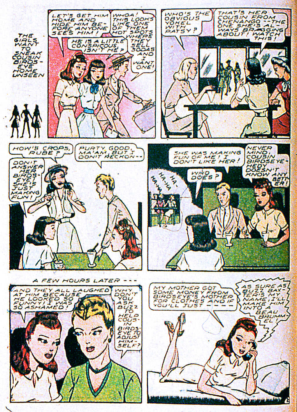 Read online Patsy Walker comic -  Issue #1 - 5