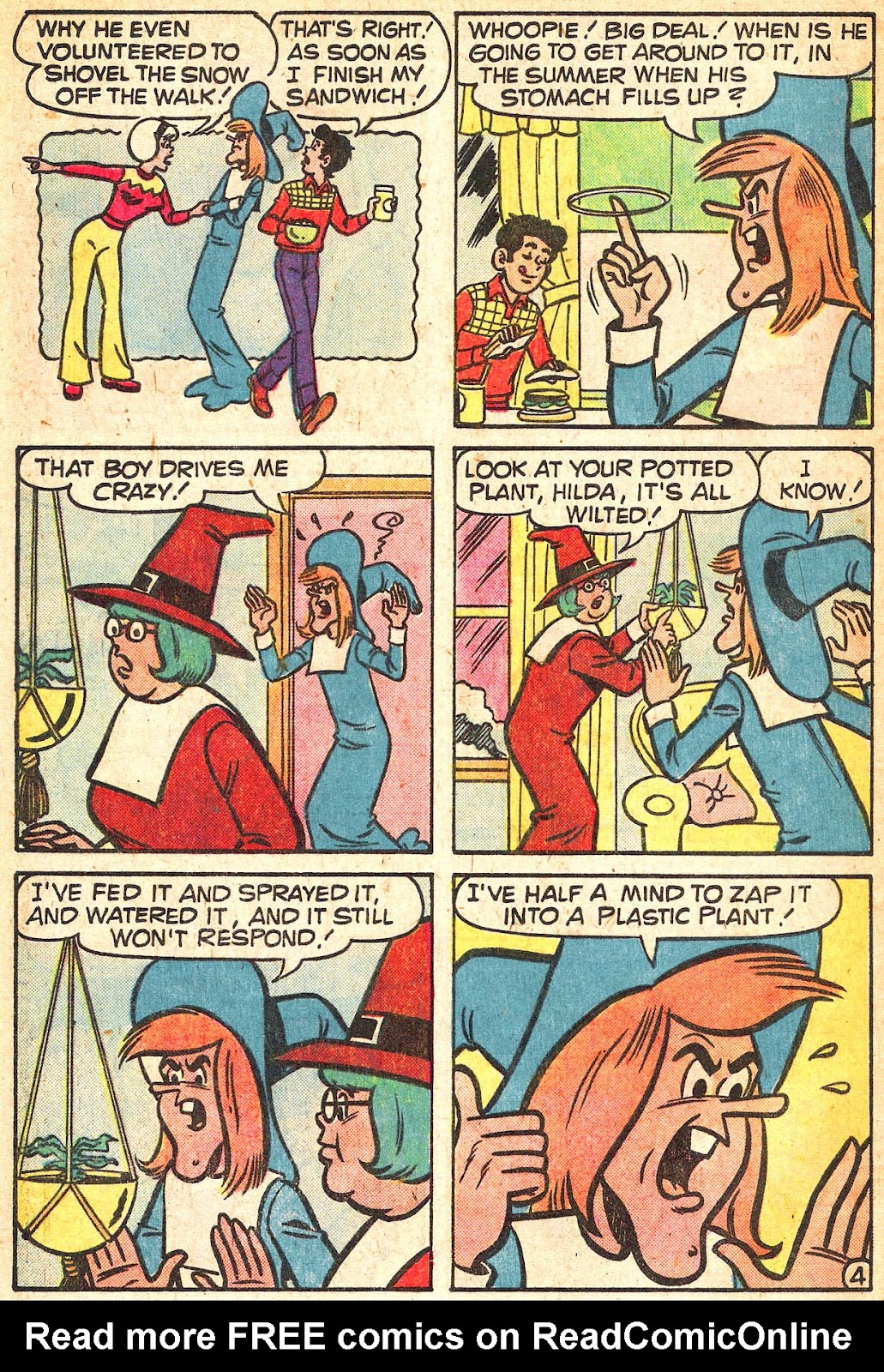 Sabrina The Teenage Witch (1971) Issue #44 #44 - English 32 Sabrina The Teenage Witch (1971) Issue #44 #44 - English 32