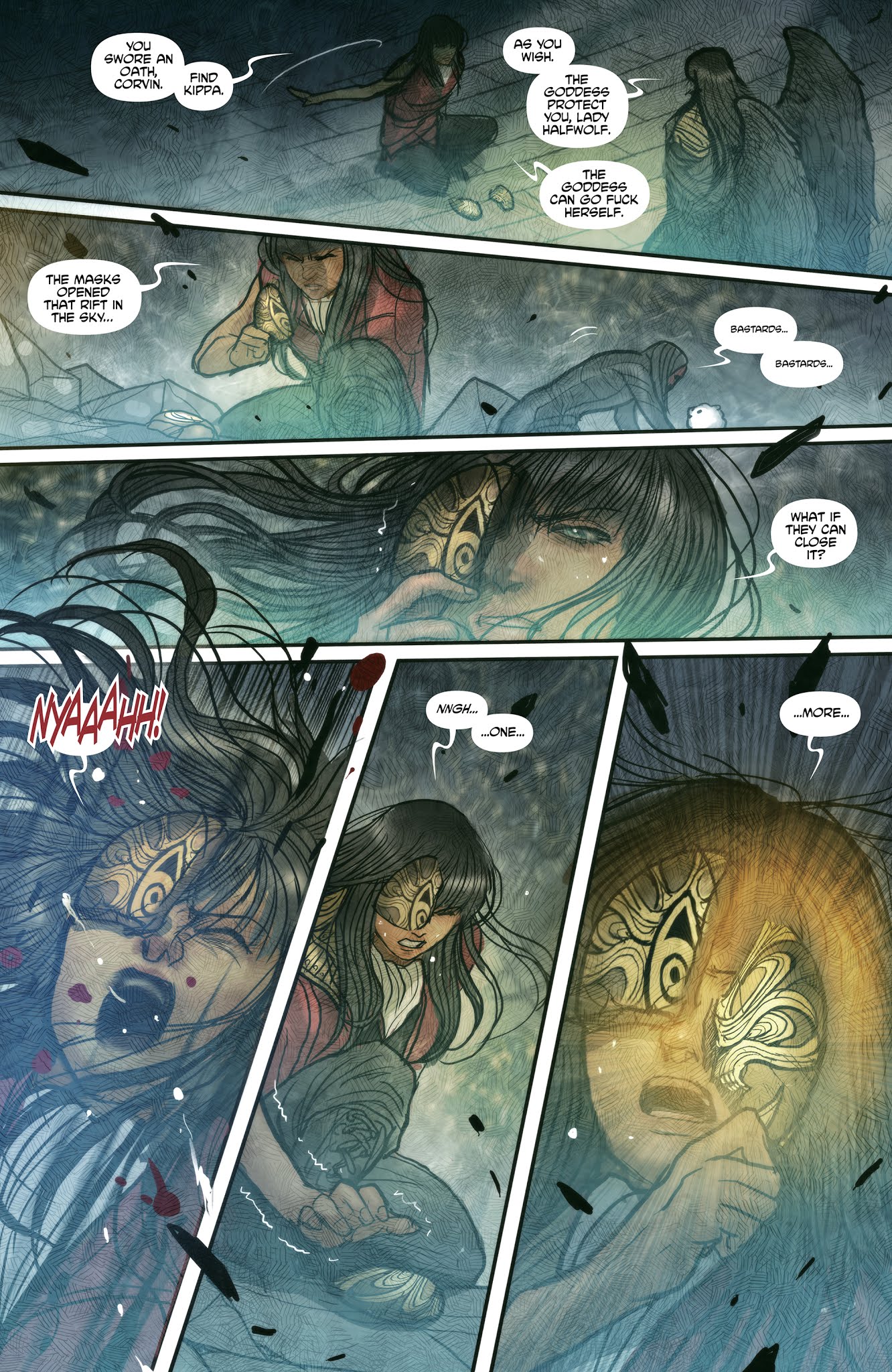 Read online Monstress comic -  Issue #18 - 5
