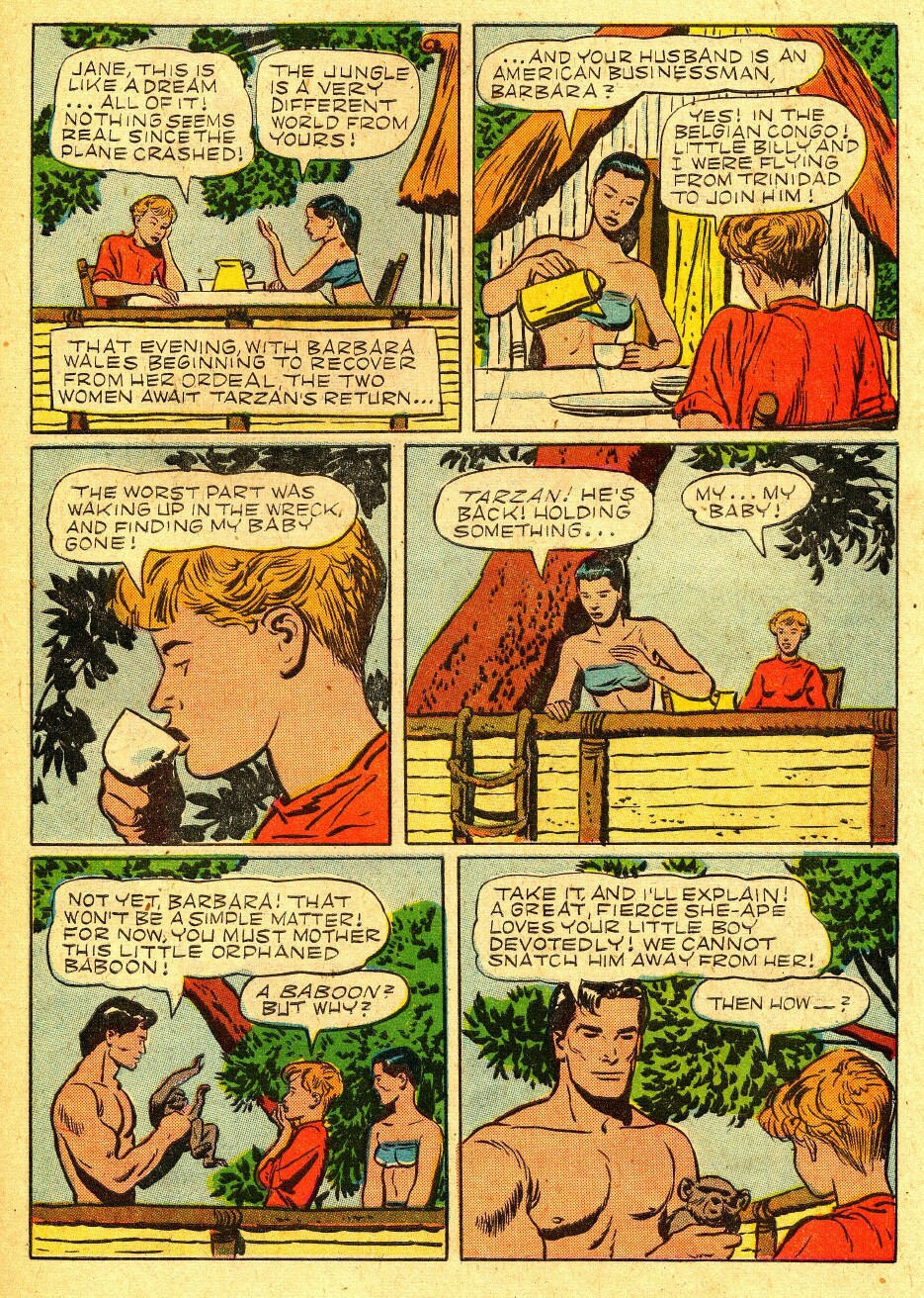 Read online Tarzan (1948) comic -  Issue #44 - 35