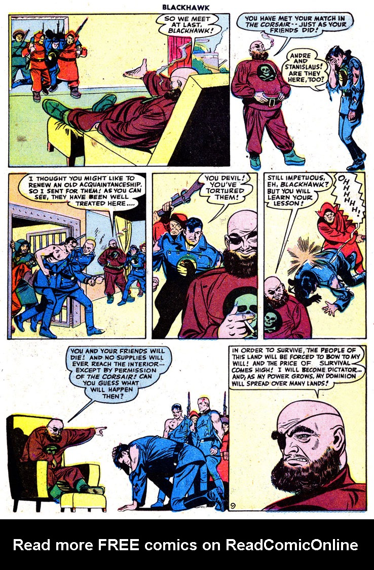 Read online Blackhawk (1957) comic -  Issue #15 - 23