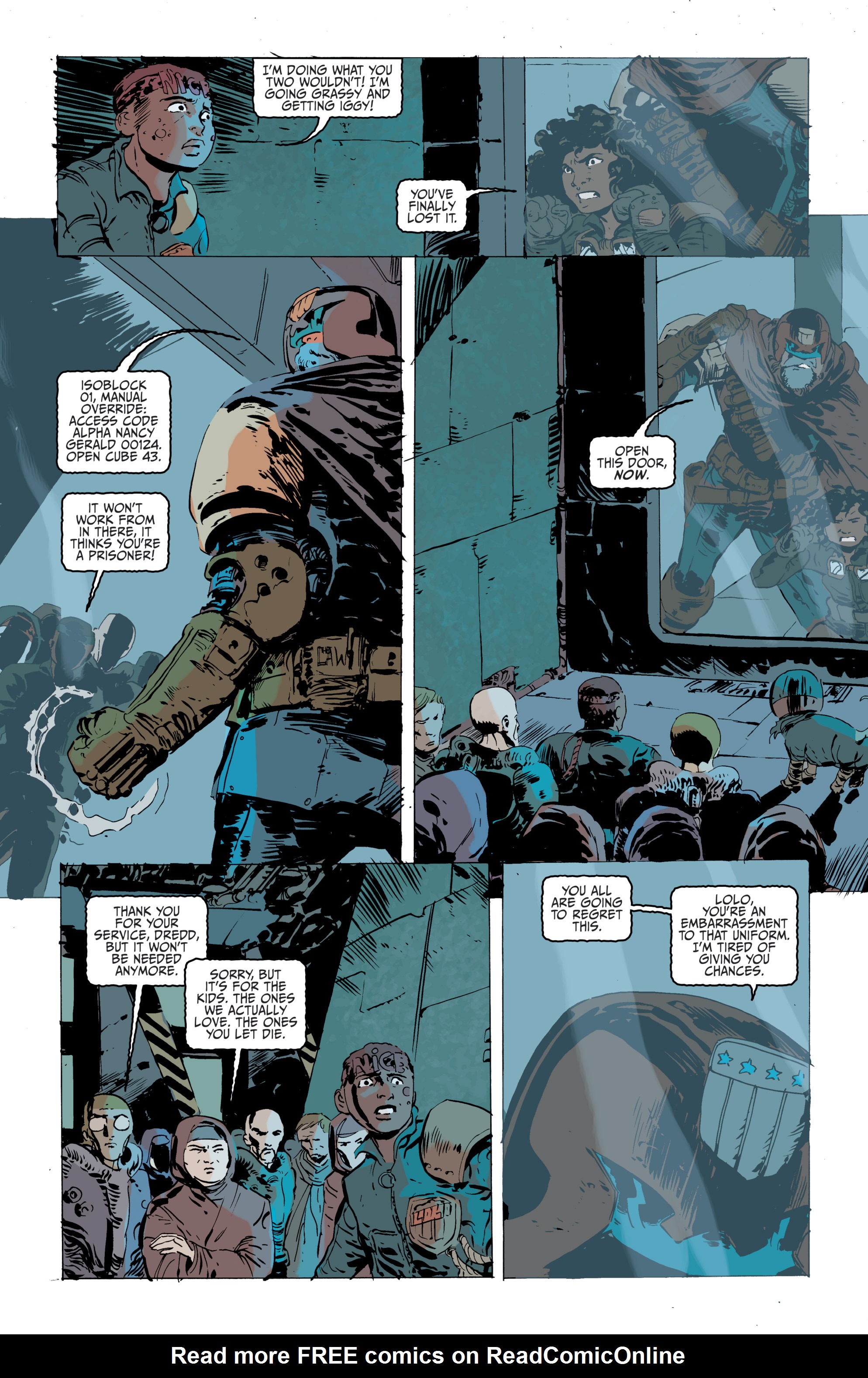 Read online Judge Dredd (2015) comic -  Issue #9 - 18