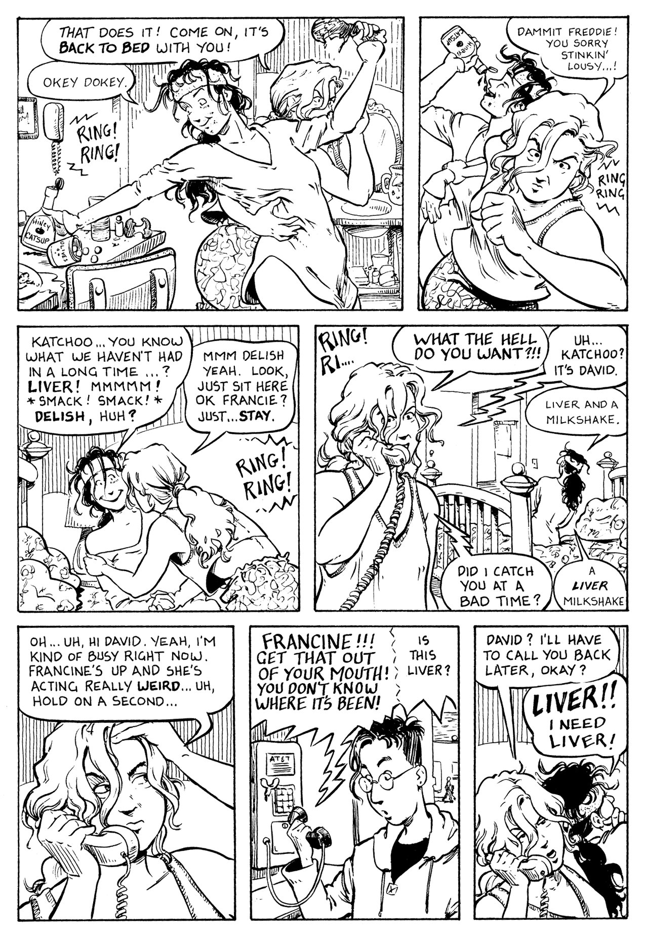 Read online Strangers in Paradise (1997) comic -  Issue #3 - 8