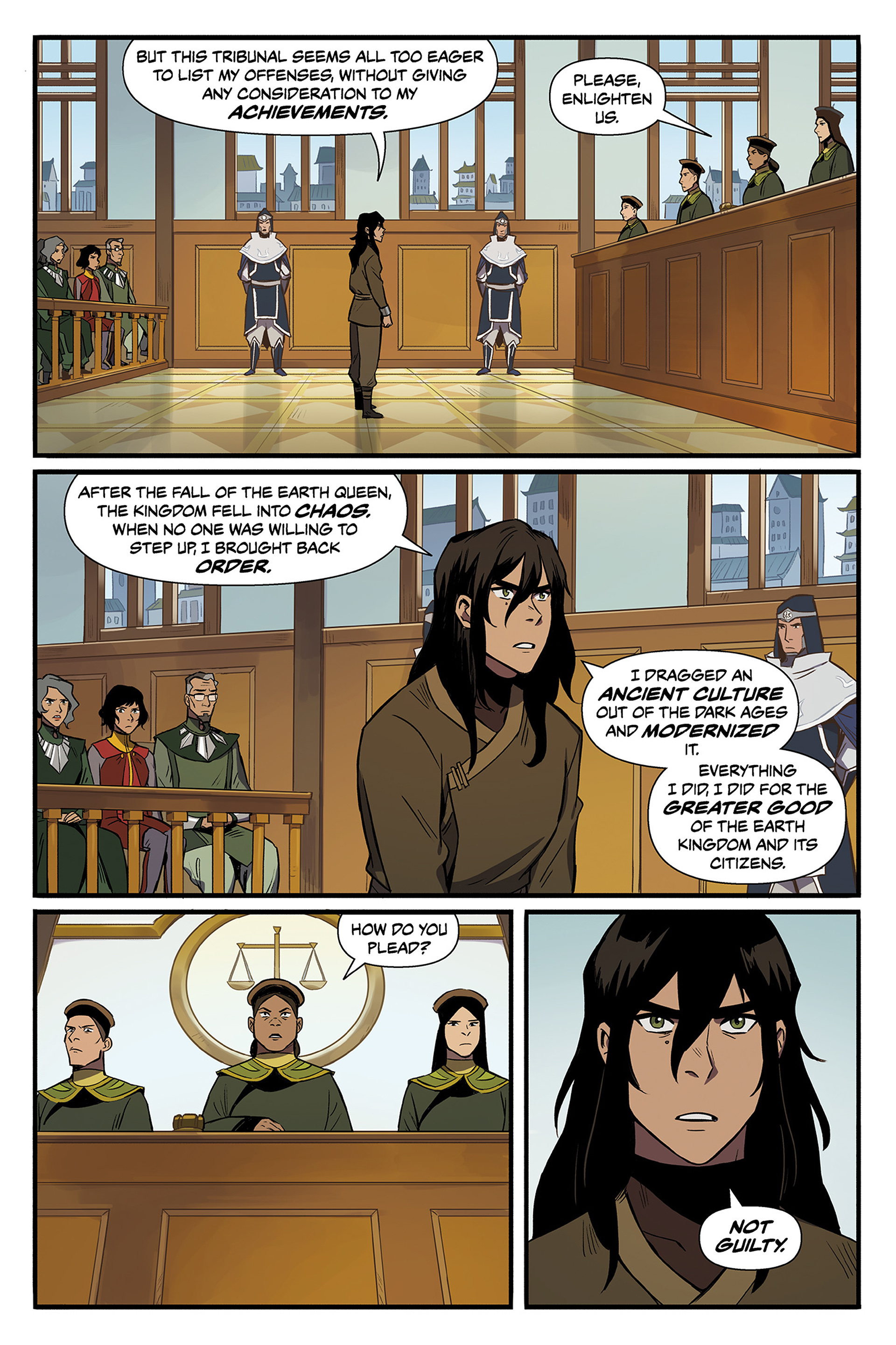 Read online The Legend of Korra: Ruins of the Empire Omnibus comic -  Issue # TPB (Part 1) - 21