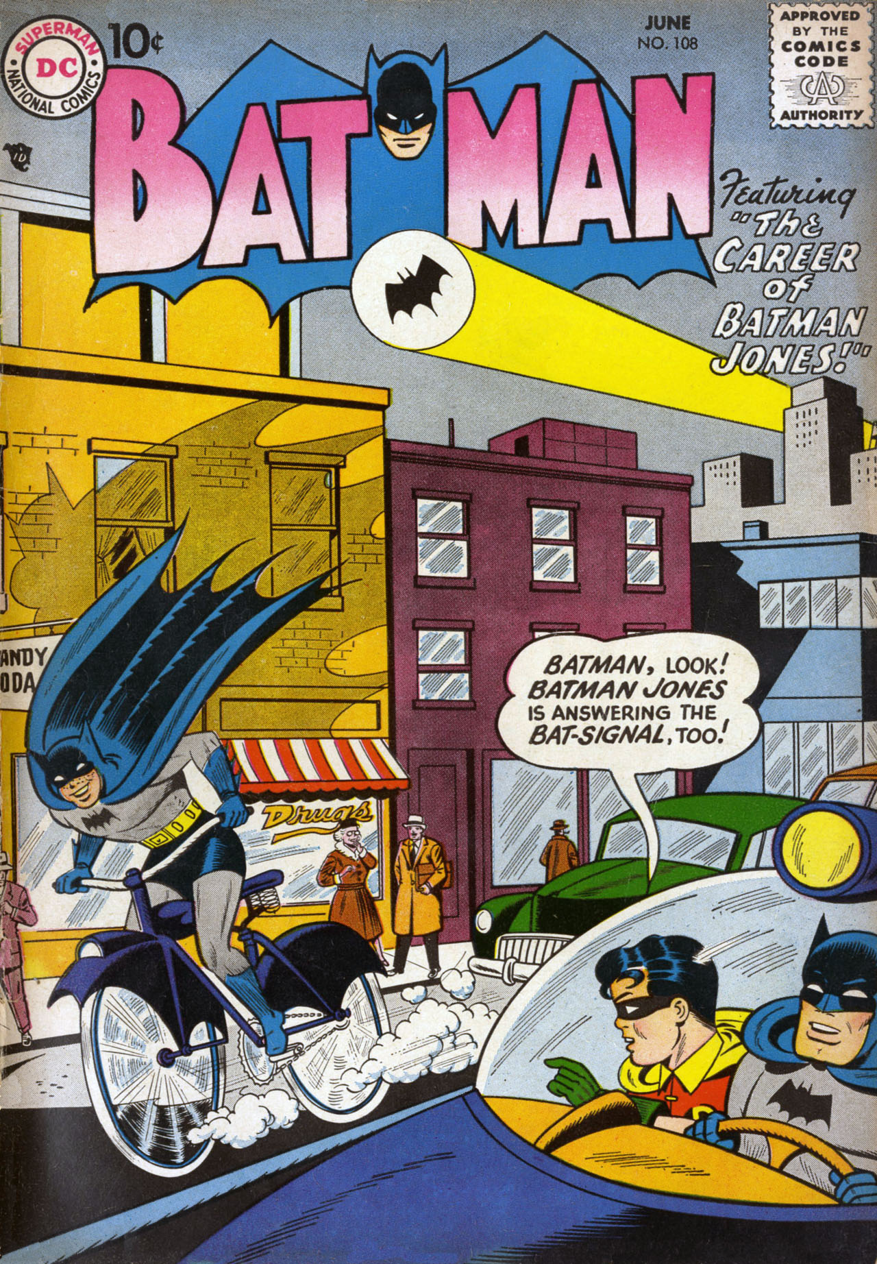 Read online Batman (1940) comic -  Issue #108 - 1