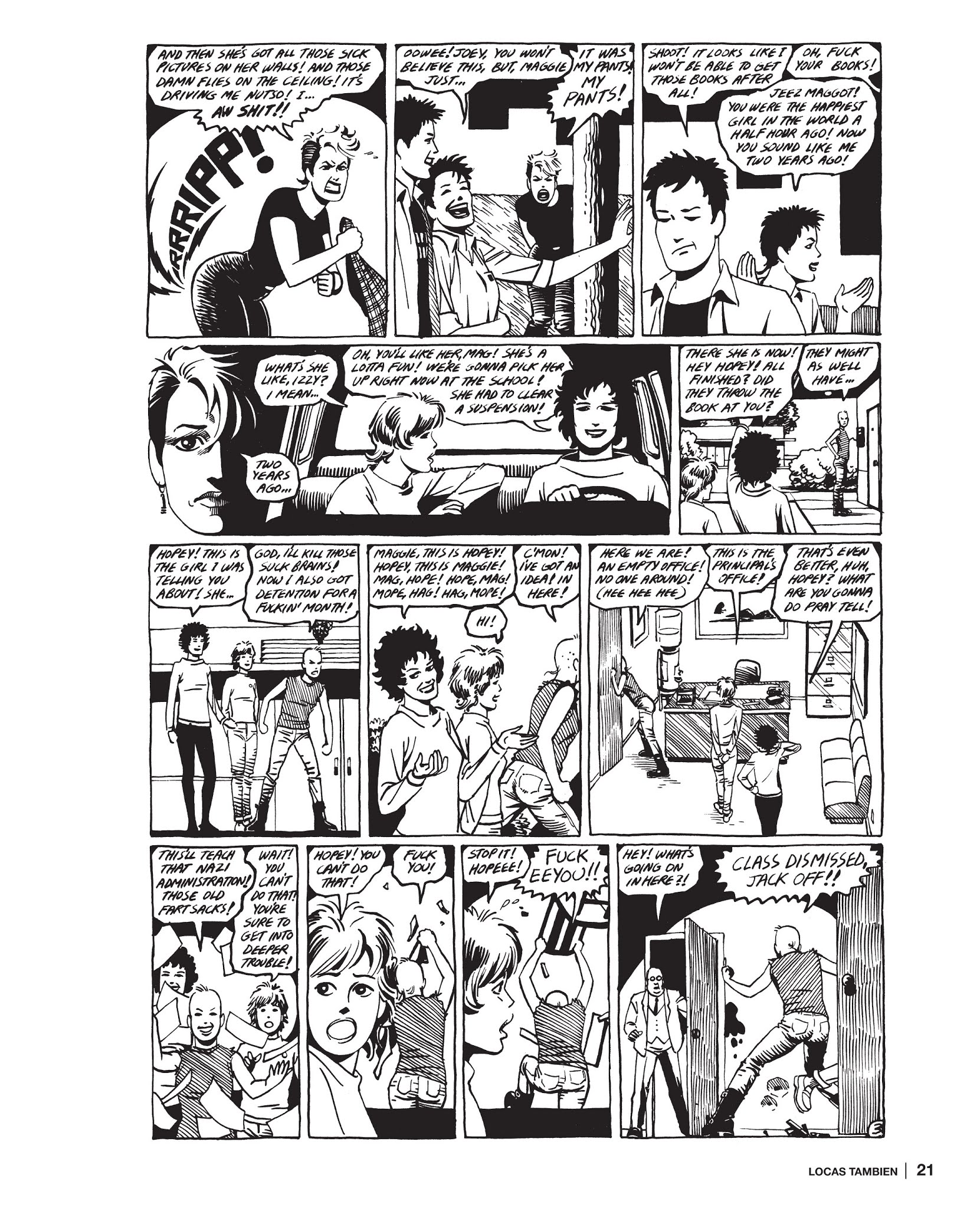 Read online Maggie the Mechanic: The Love & Rockets Library - Locas comic -  Issue # TPB (Part 1) - 21