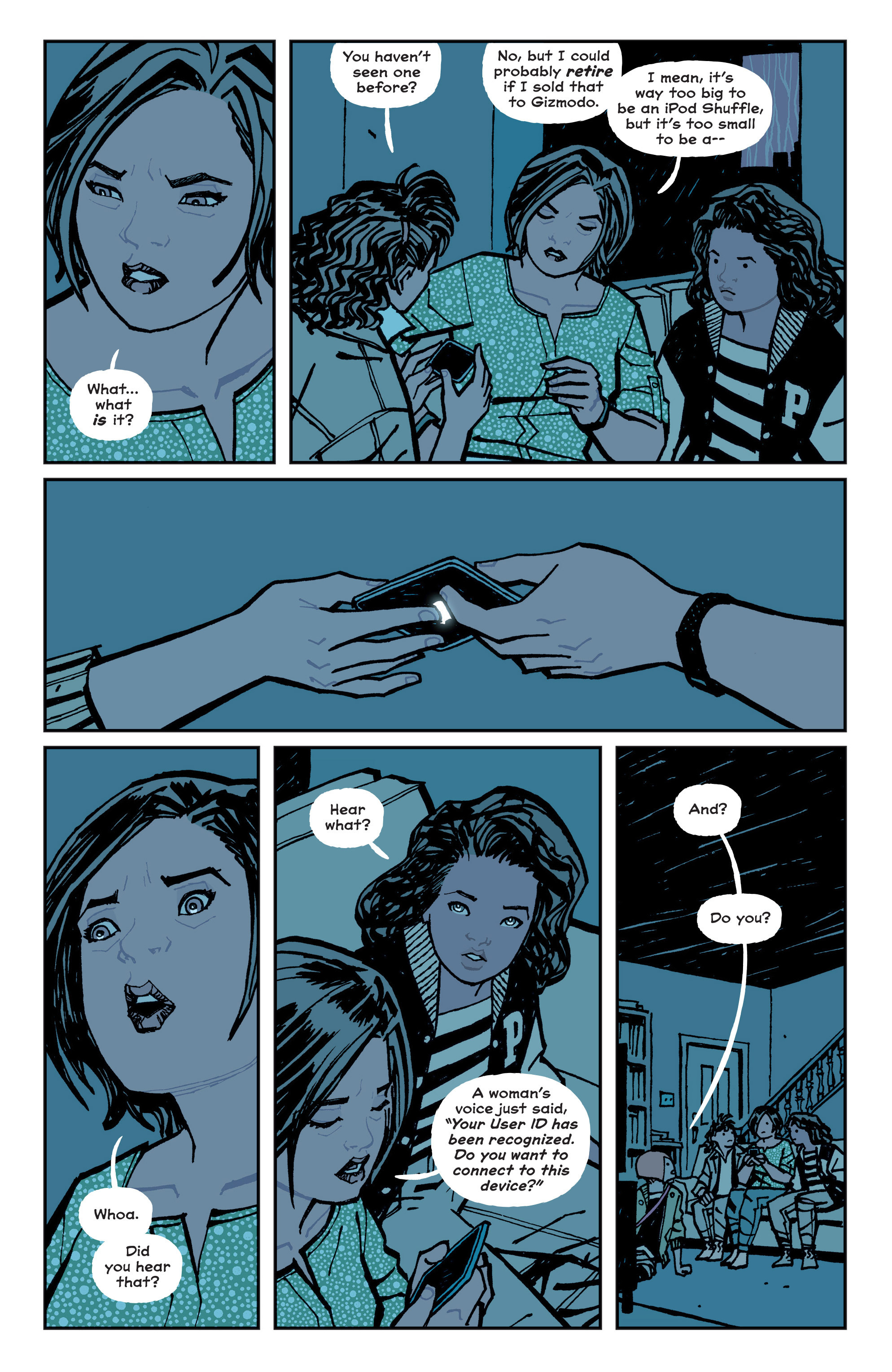 Read online Paper Girls comic -  Issue #6 - 23