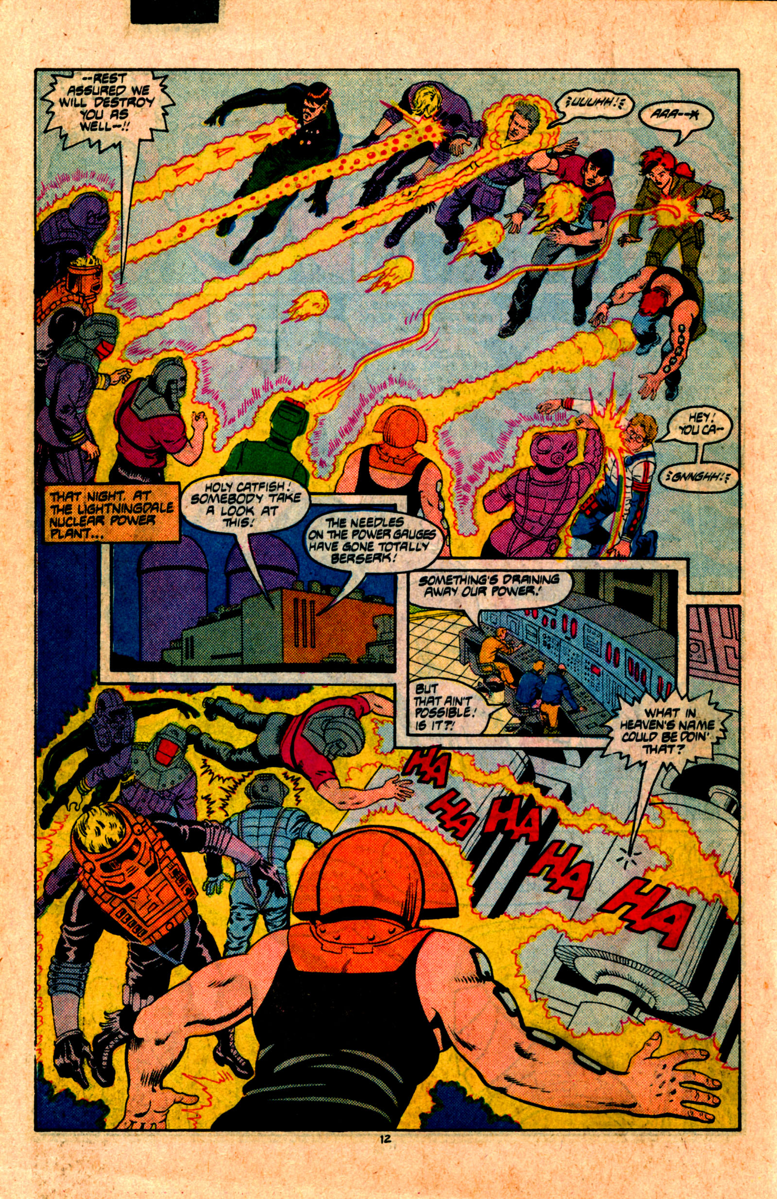 Read online MASK (1987) comic -  Issue #7 - 18