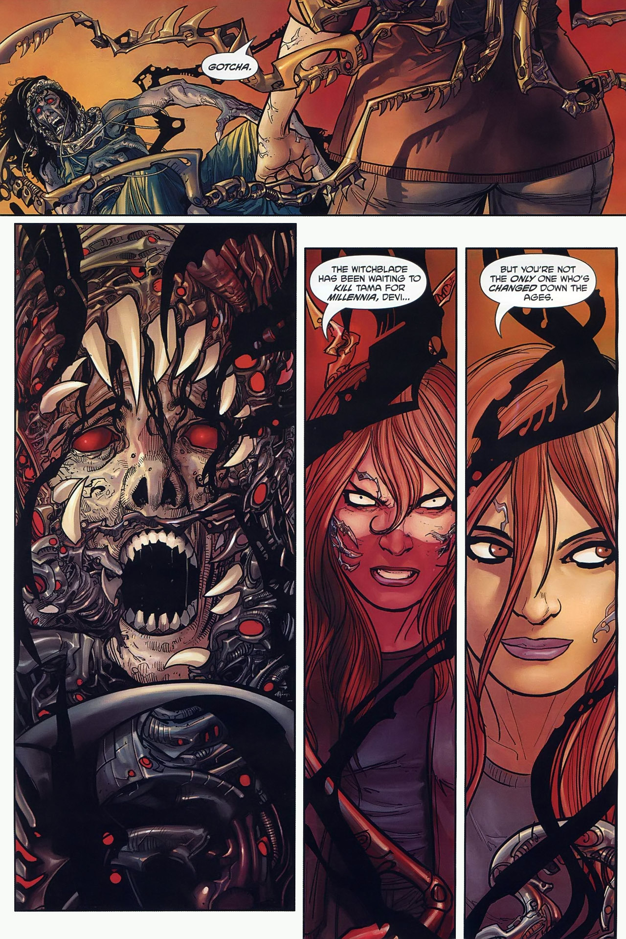 Read online Devi/Witchblade (2008) comic -  Issue # Full - 22