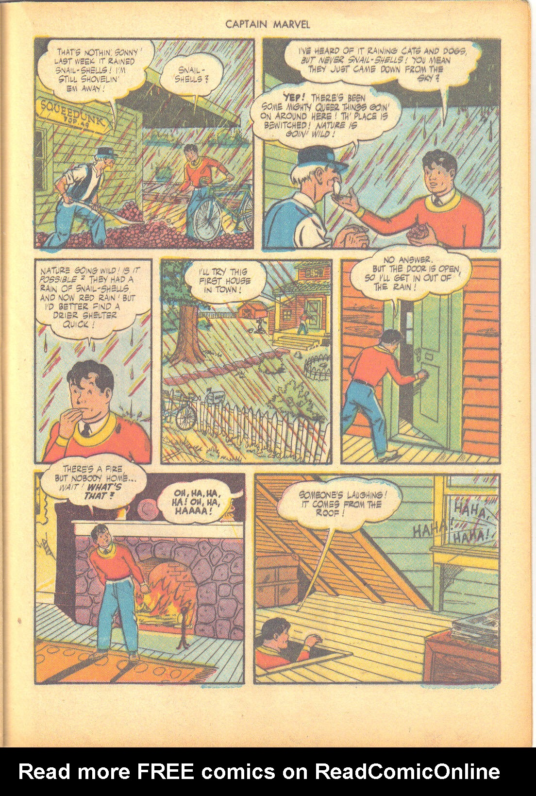 Read online Captain Marvel Adventures comic -  Issue #58 - 33