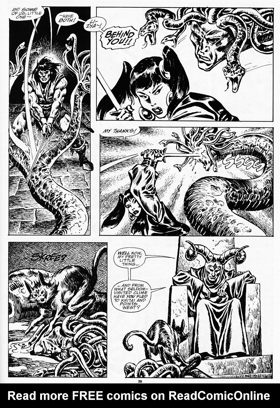 The Savage Sword Of Conan issue 191 - Page 41