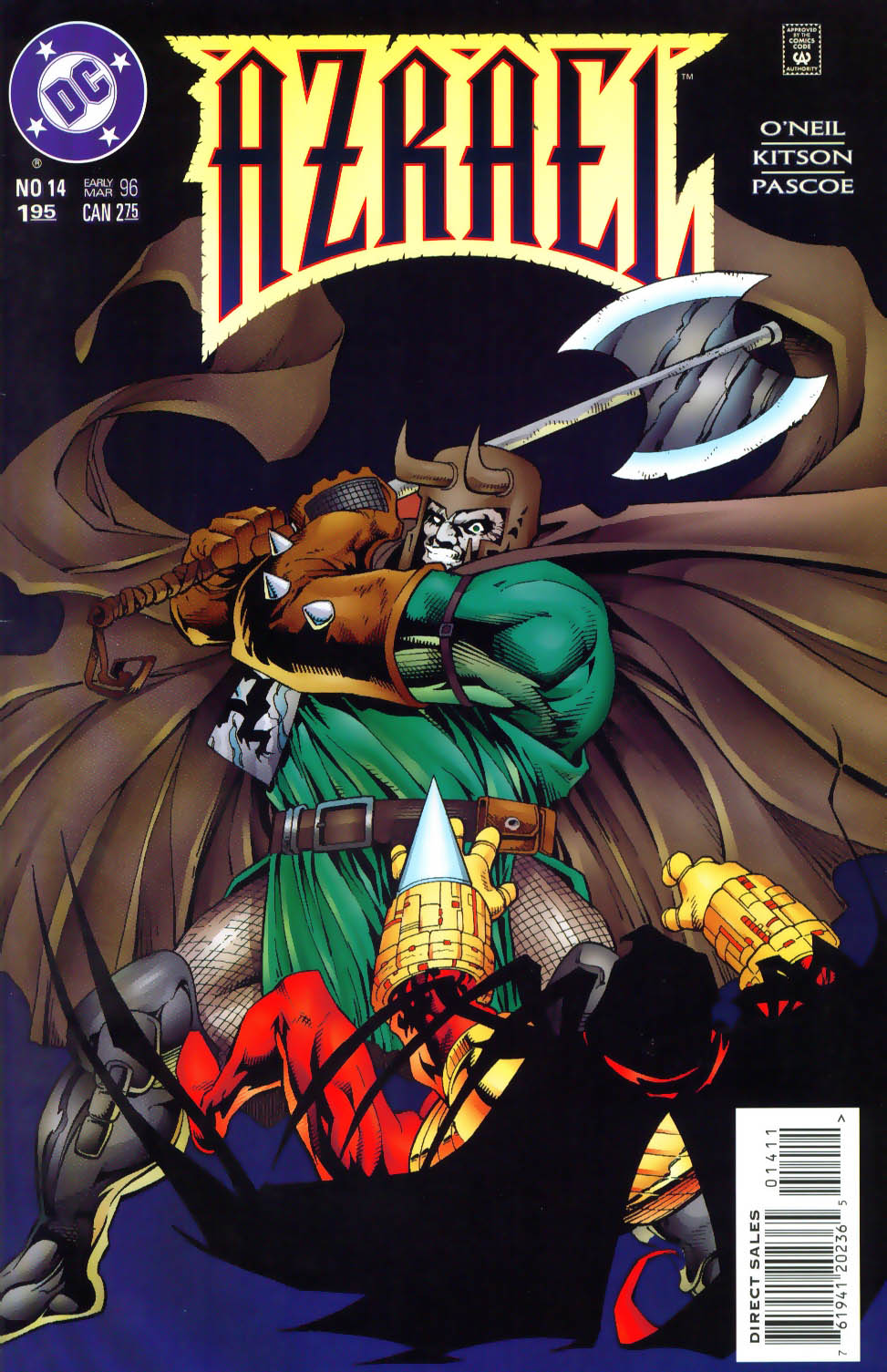 Read online Azrael (1995) comic -  Issue #14 - 1